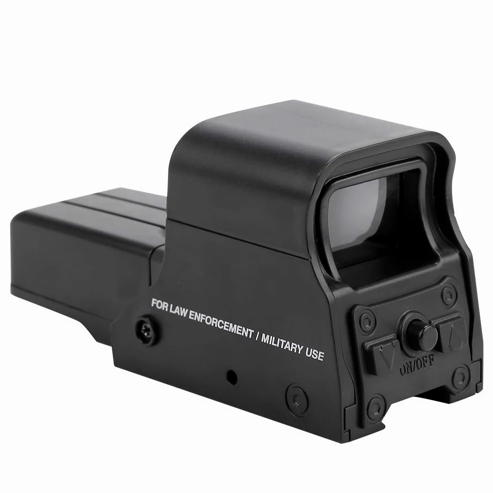 Mirino olografico - Mirino a Punto Luce Verde con Lente antiriflesso, Adatto per Binario 21-23 mm