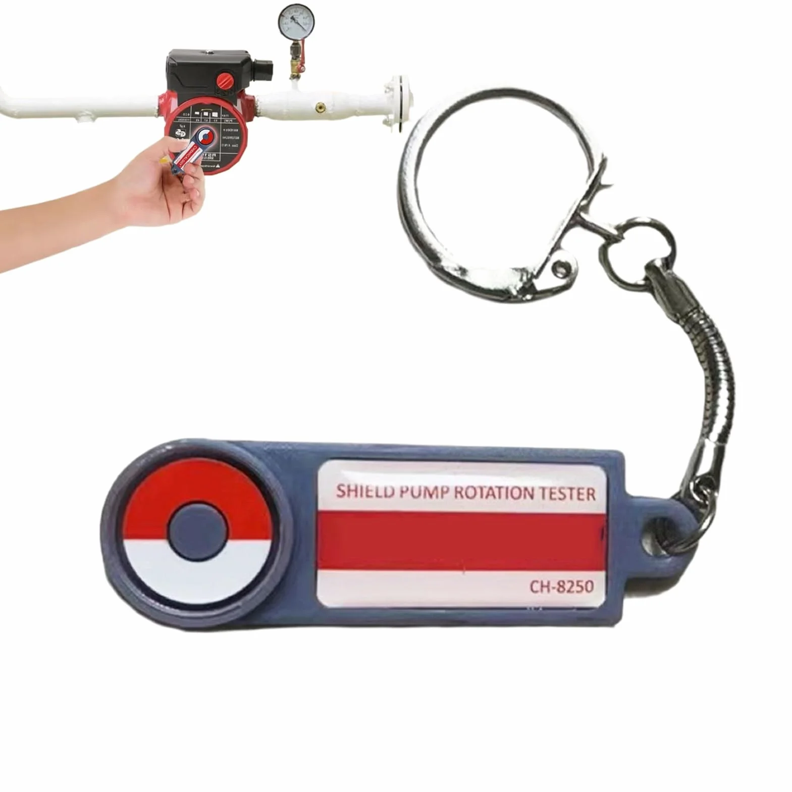Tester per Solenoide, Tester Rotazione Pompe AC, Attrezzo Di Diagnosi Resistente Per Apparecchi Elettrici E Riparazione Auto