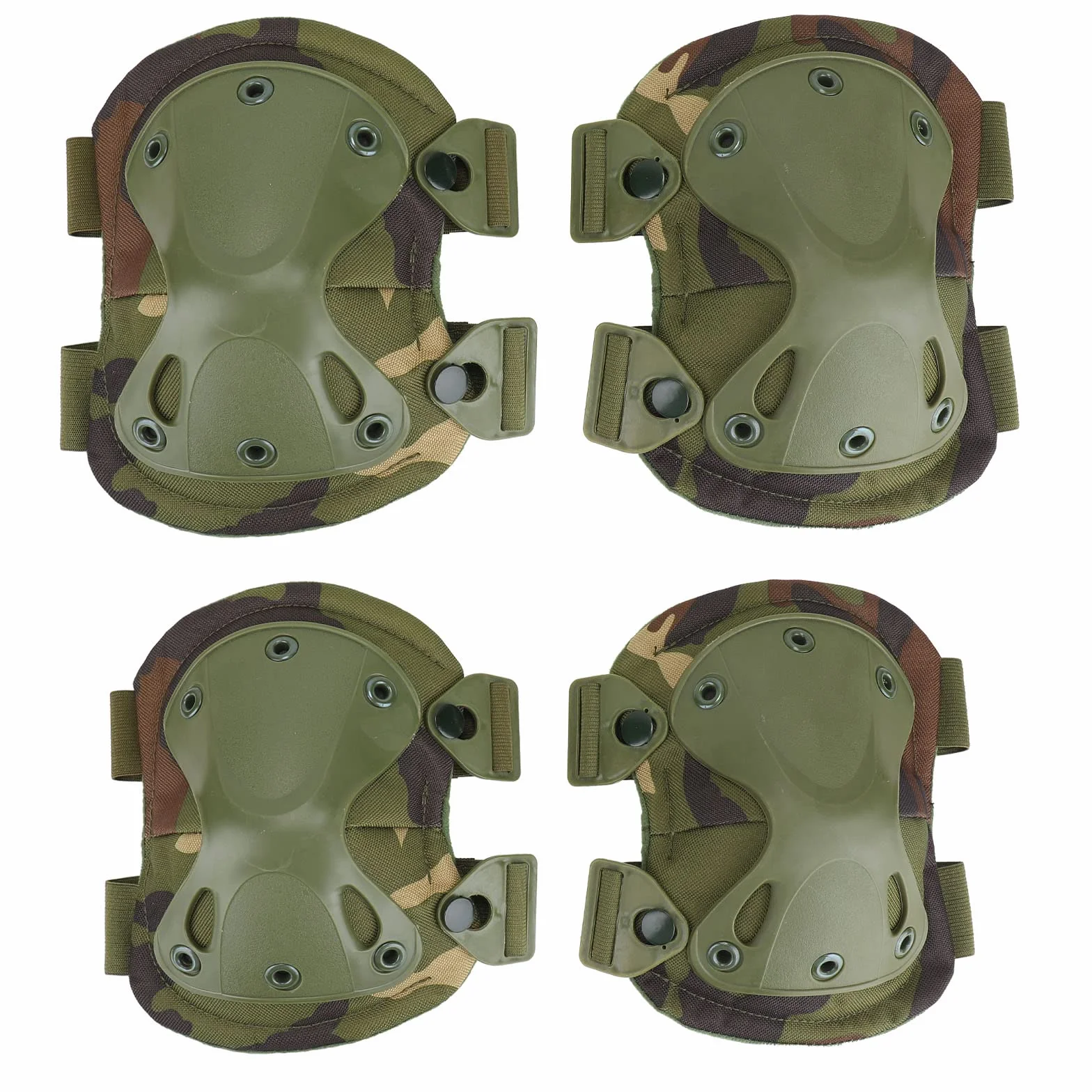 BAIGIO Ginocchiere tattiche Militari per CS Paintball Caccia Airsoft