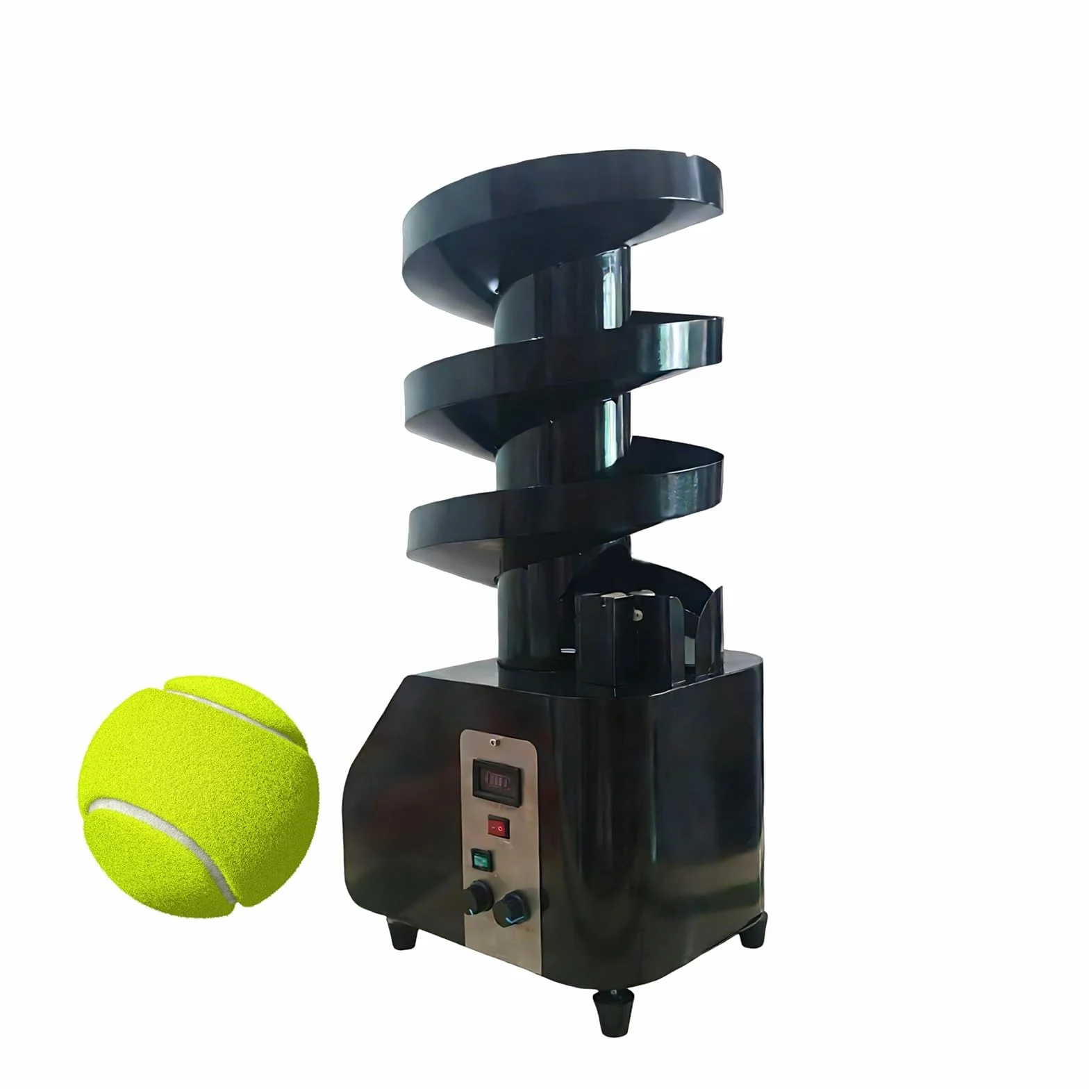 Macchina Tennis Portatile Lanciapalle Alimentazione Automatica Intervallo Regolabile