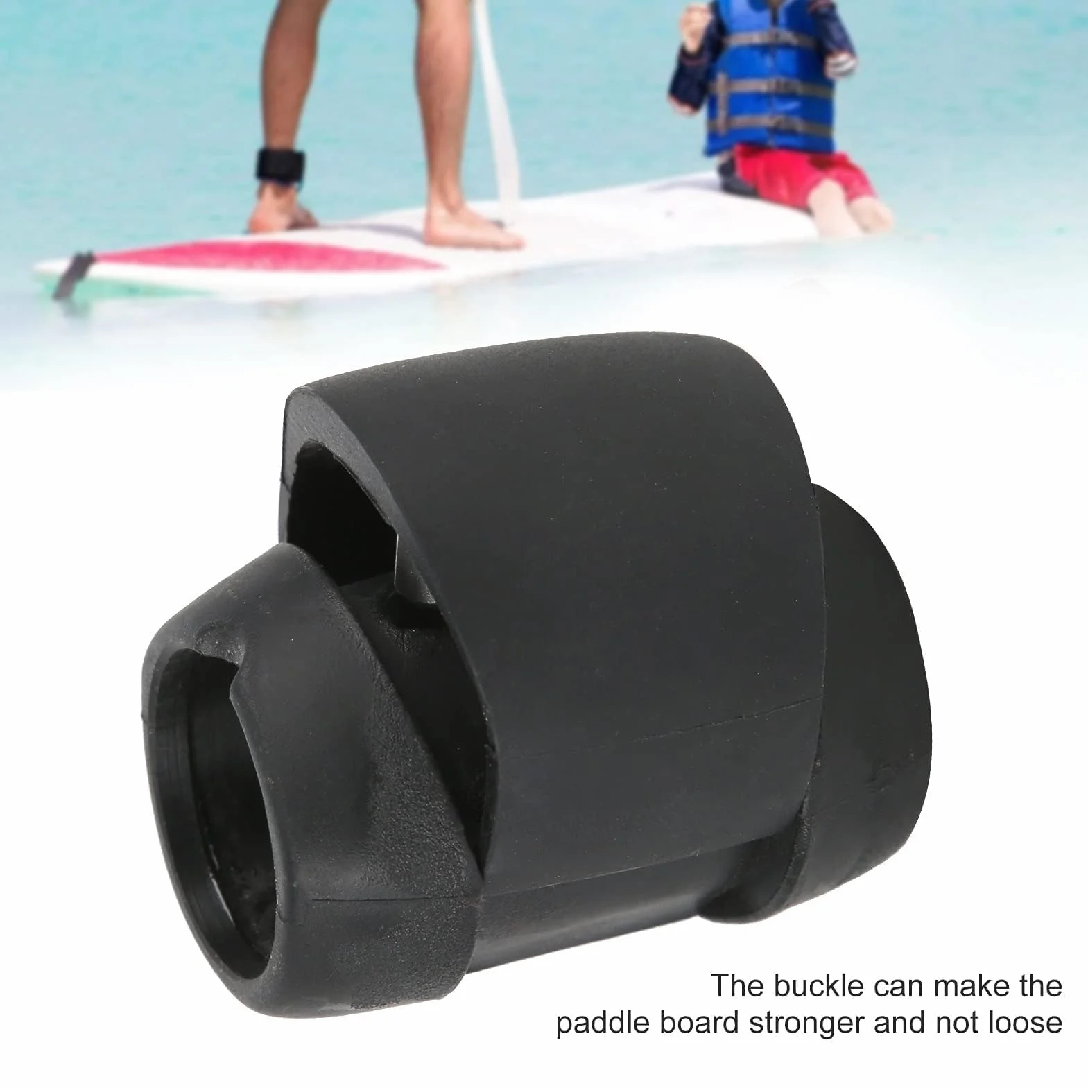 Agatige Morsetto Regolabile Pagaia SUP, Fibbia Bloccaggio Tavola Surf PVC Ricambio