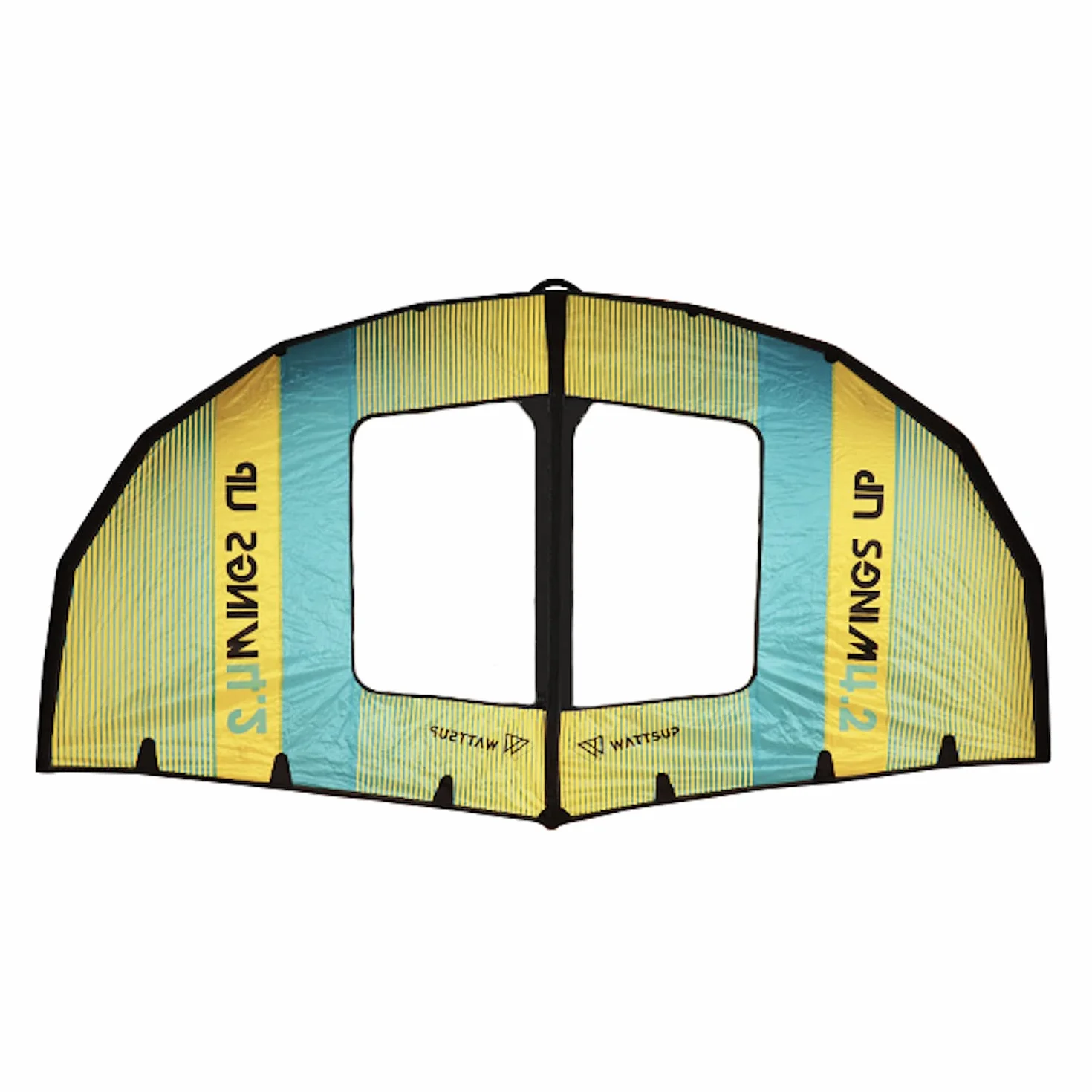WATTSUP - Ala Wing WingsUP 4,2 m - PB-WWNG42 - Ala di trazione in nylon resistente con attacco in velcro facile - Ideale per Wing Foil, Wing Snow, Wing Skate, Wing Sup - Borsa & Leash Incluso