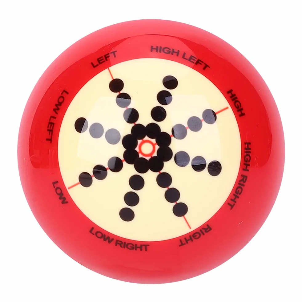 Palla da Biliardo Portatile Accessorio Allenamento Bilia Battente America Pool Eight Ball Principianti