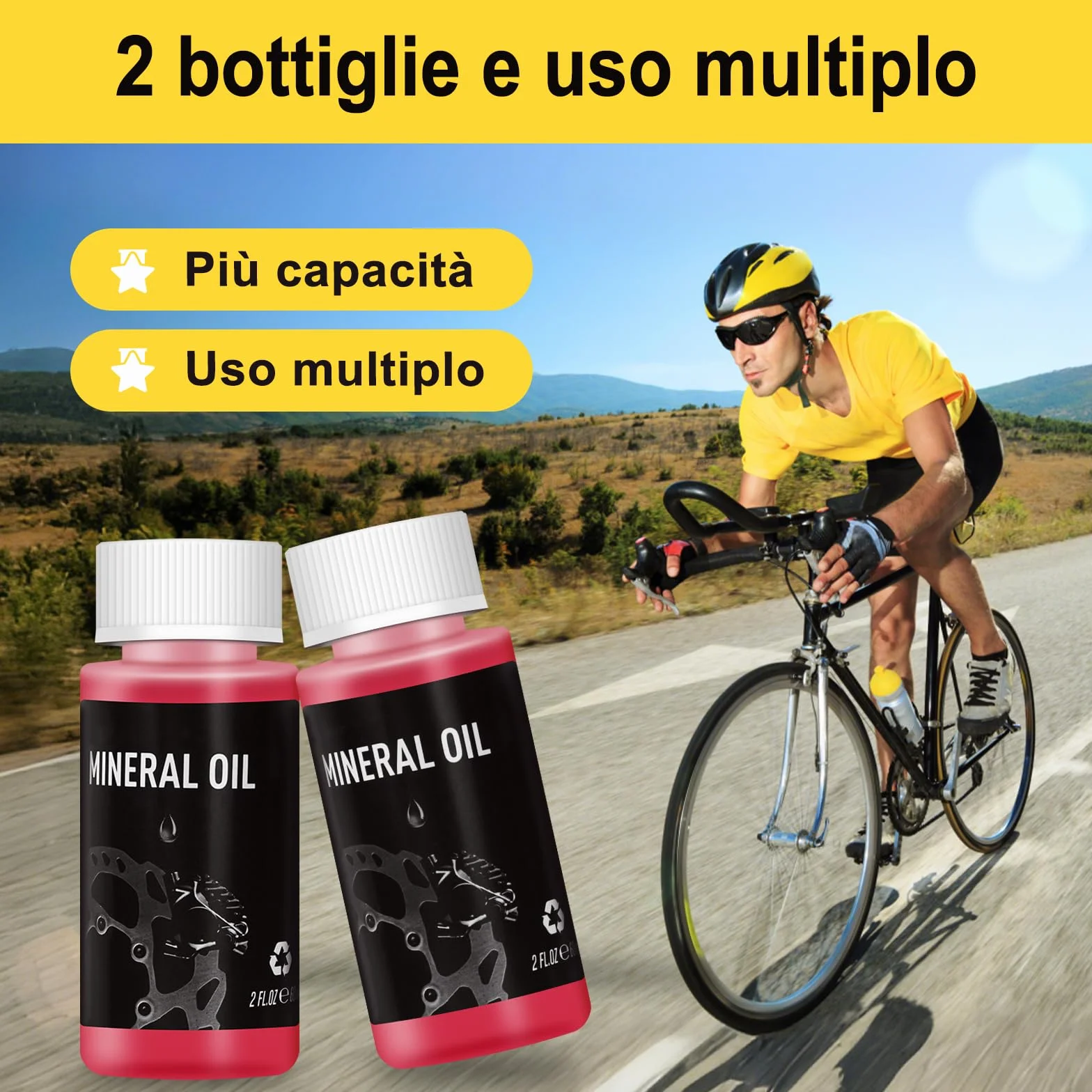 Kit Spurgo Freni per Shimano TEKTRO TRP Freni Idraulici con Liquido Minerale