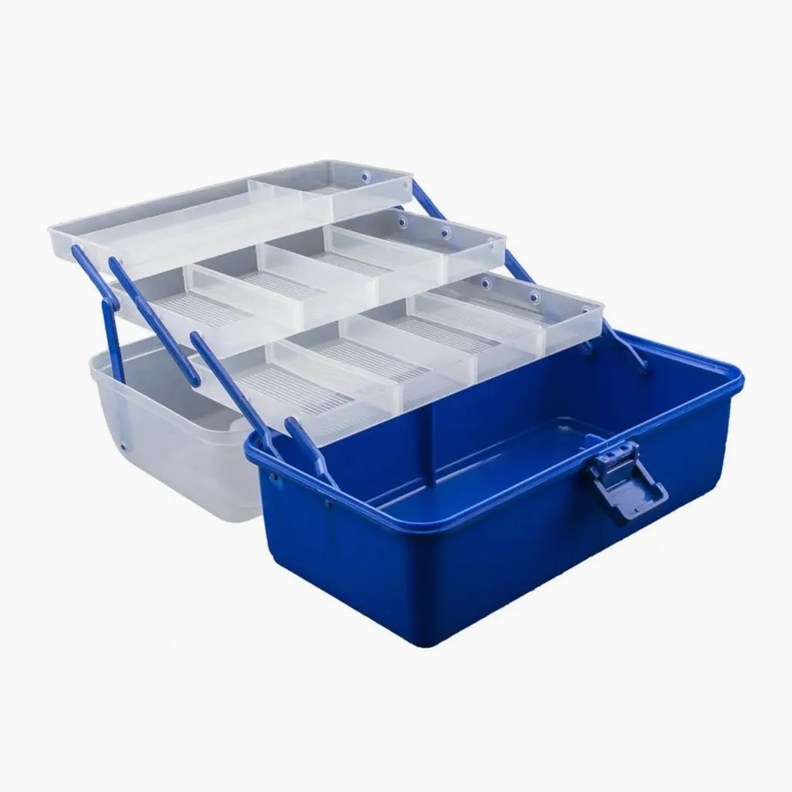 Scatola di immagazzinaggio Portatile a 3/4 Strati Custodia Protettiva for Esche Artificiali Ami da Pesca Lenze Attrezzatura da Pesca Organizzatori for Attrezzature da Pesca per ami, Esche