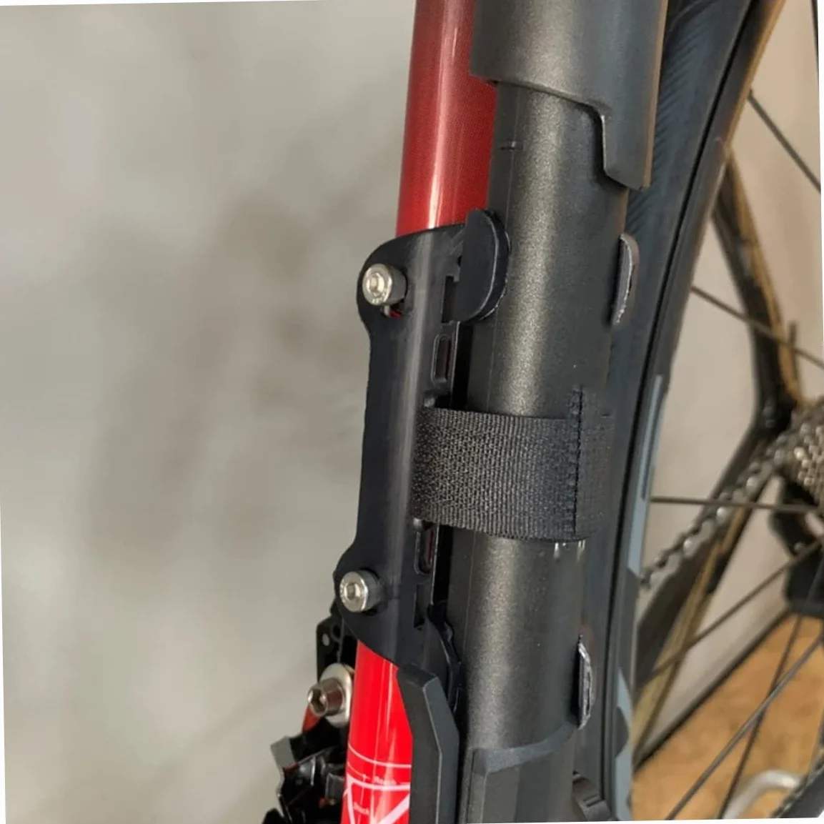 Supporto per Pompa da Bici Portatile, Staffa per Telaio da Ciclismo