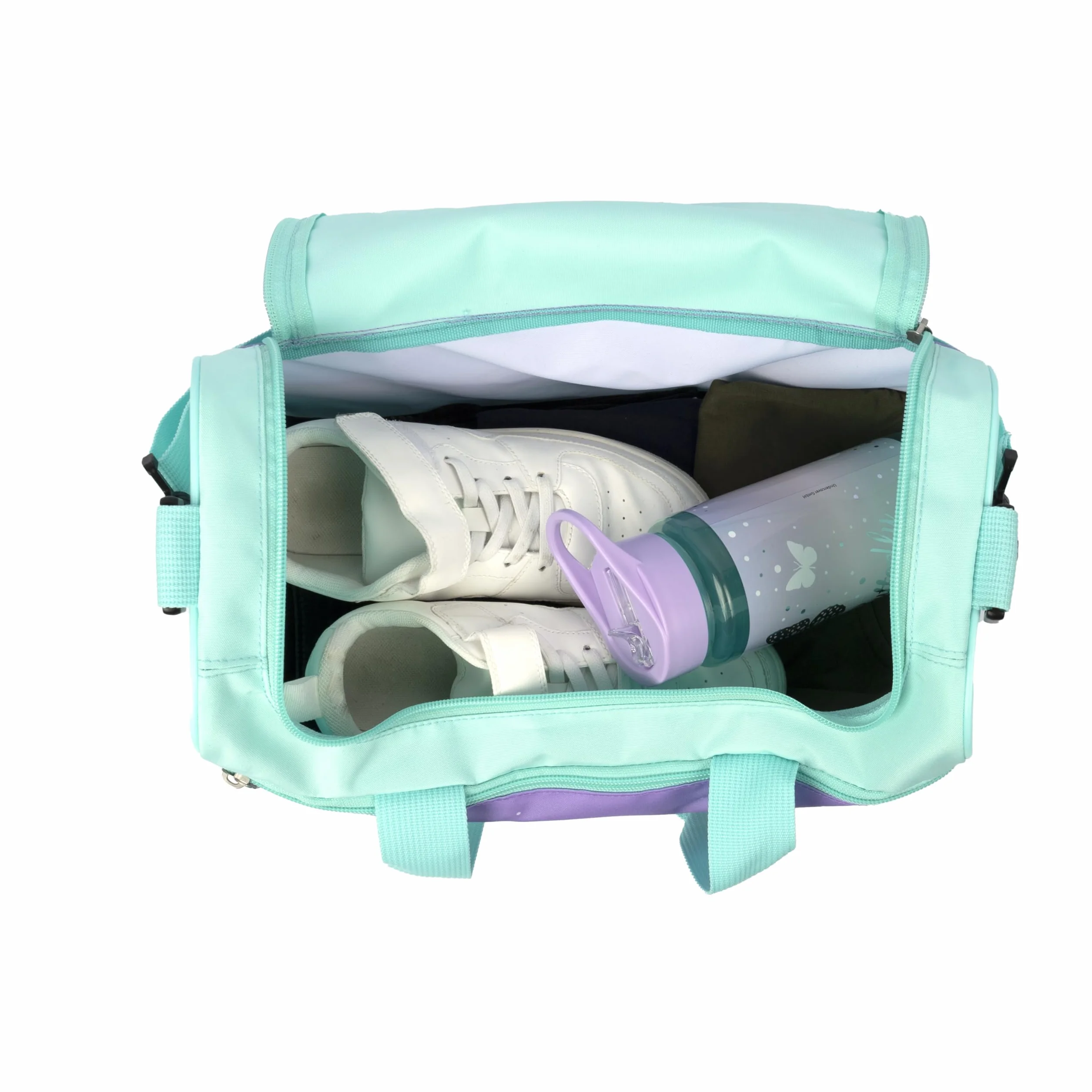 Scooli Borsa sportiva Butterfly Wishes bambini tracolla regolabile design farfalla robusto