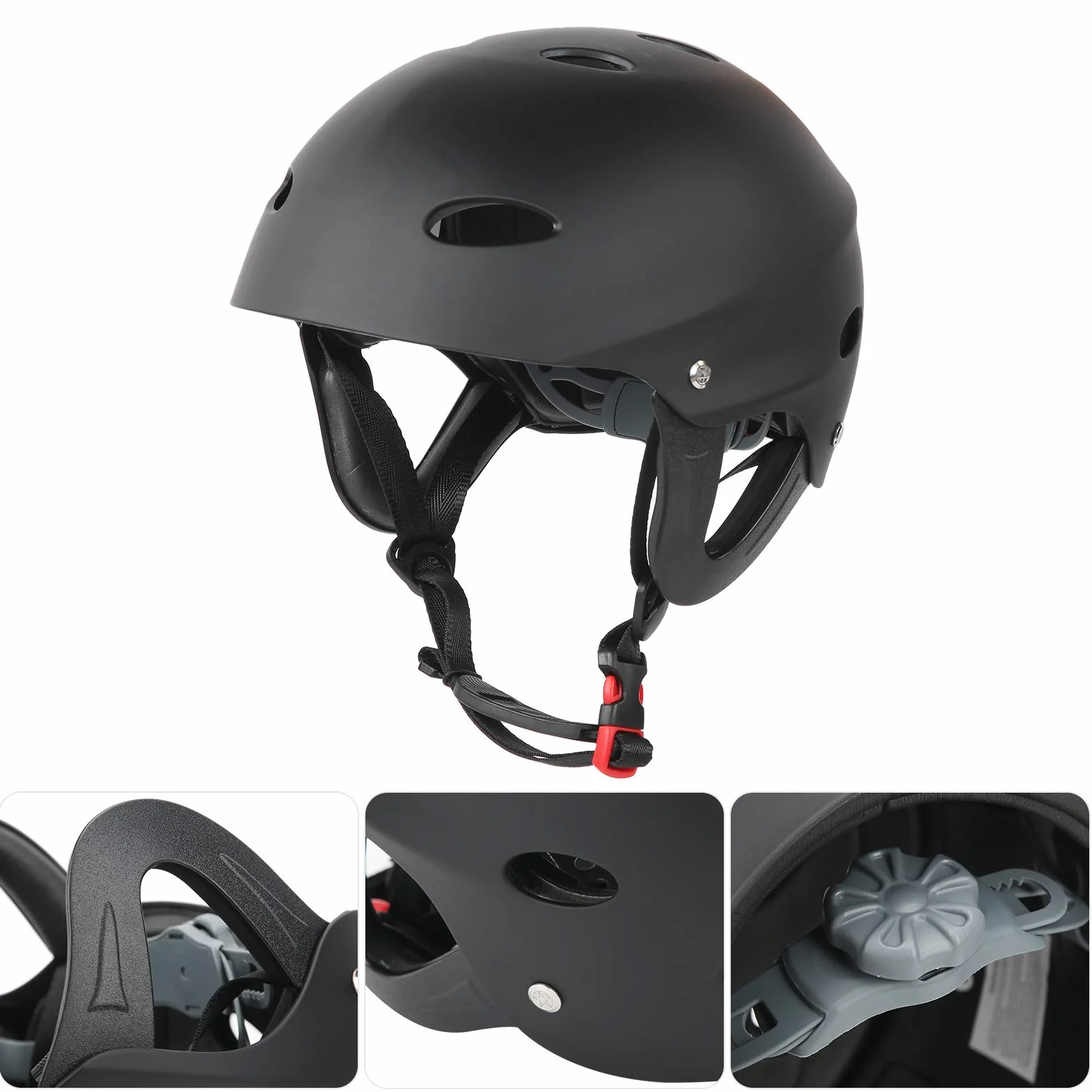 Casco sport acquatici adulti ABS Eva regolabile 11 prese d'aria ultraleggero