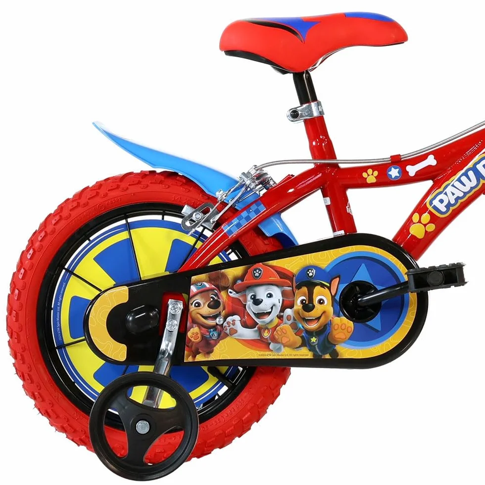 Paw Patrol Dino Bikes Bicicletta Bambino 14 Pollici