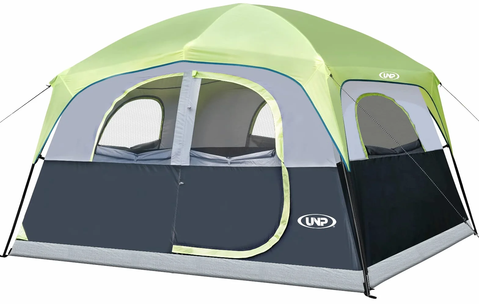 Tenda Familiare Impermeabile Antivento 5-6 Persone 300 x 270 x 207 cm Doppia Parete