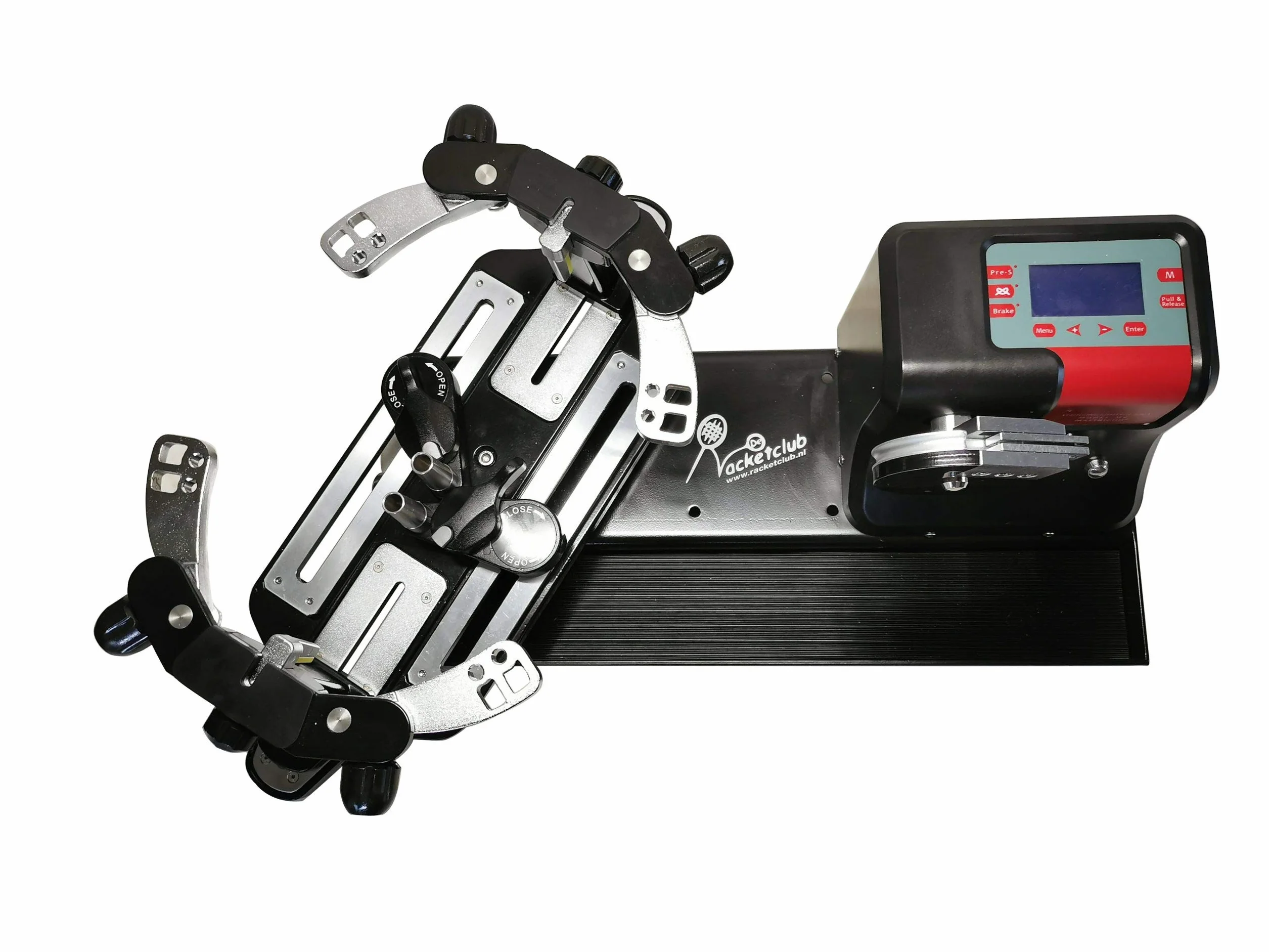 Racketclub Flash-1 Comoda incordatrice Elettronica con Sistema di tensionamento Tondo per Racchette da Tennis