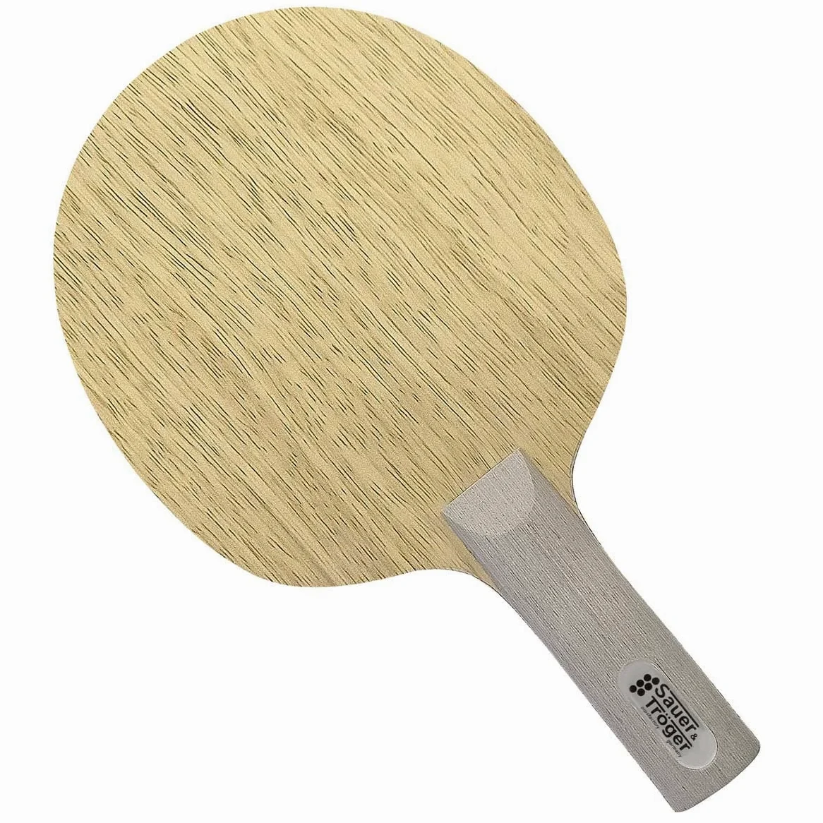 Lama da ping pong Black & White | Allround Plus | Sauer & Tröger | Impugnatura: dritta, concavo