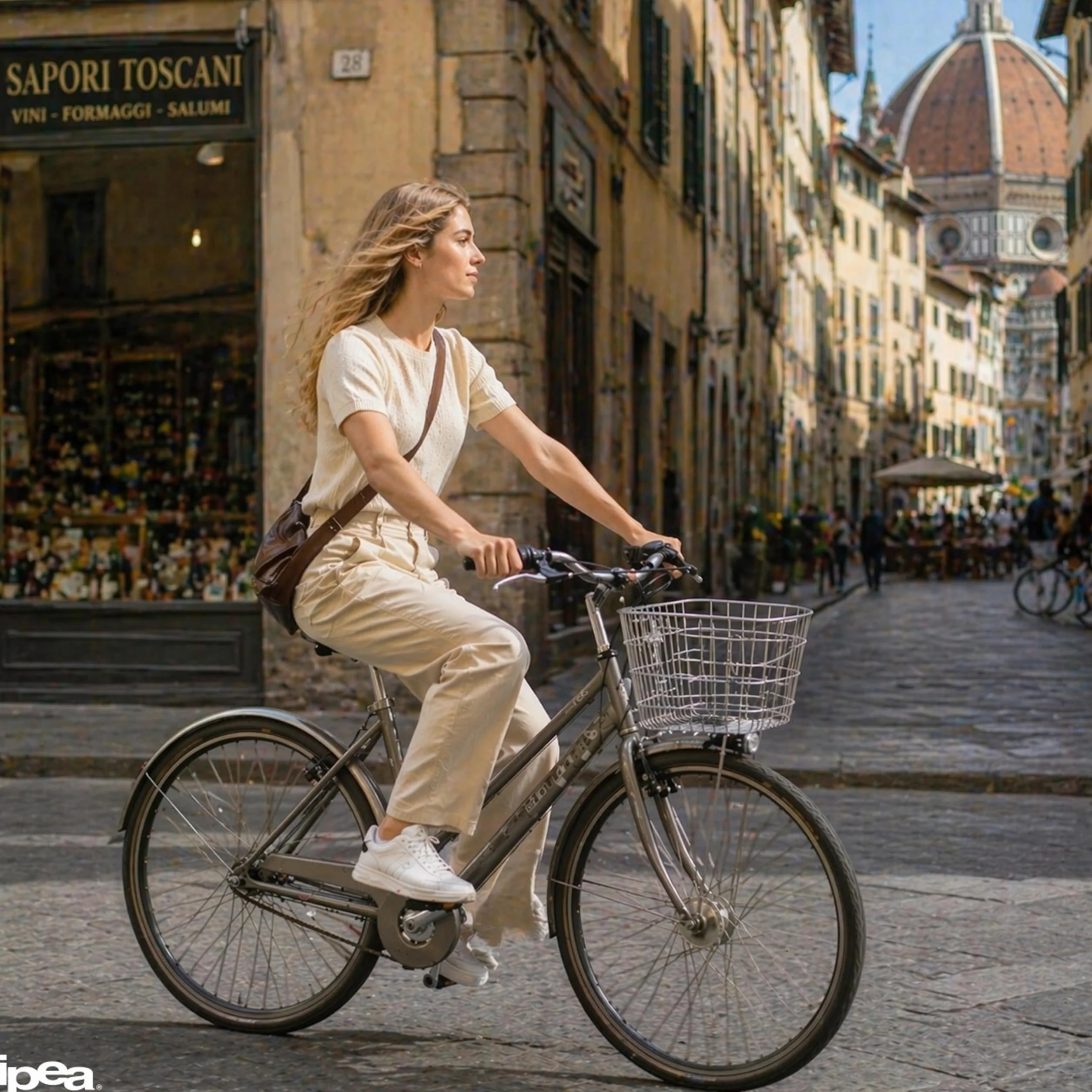 Cestino Bicicletta Anteriore in Metallo 35x27x24 cm Antiruggine IPEA