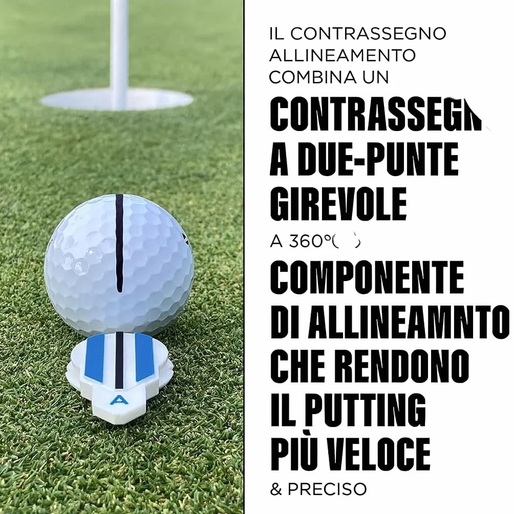 Fraser Fitness Marcatore per pallina da golf per allineamento Accessori putting Aid