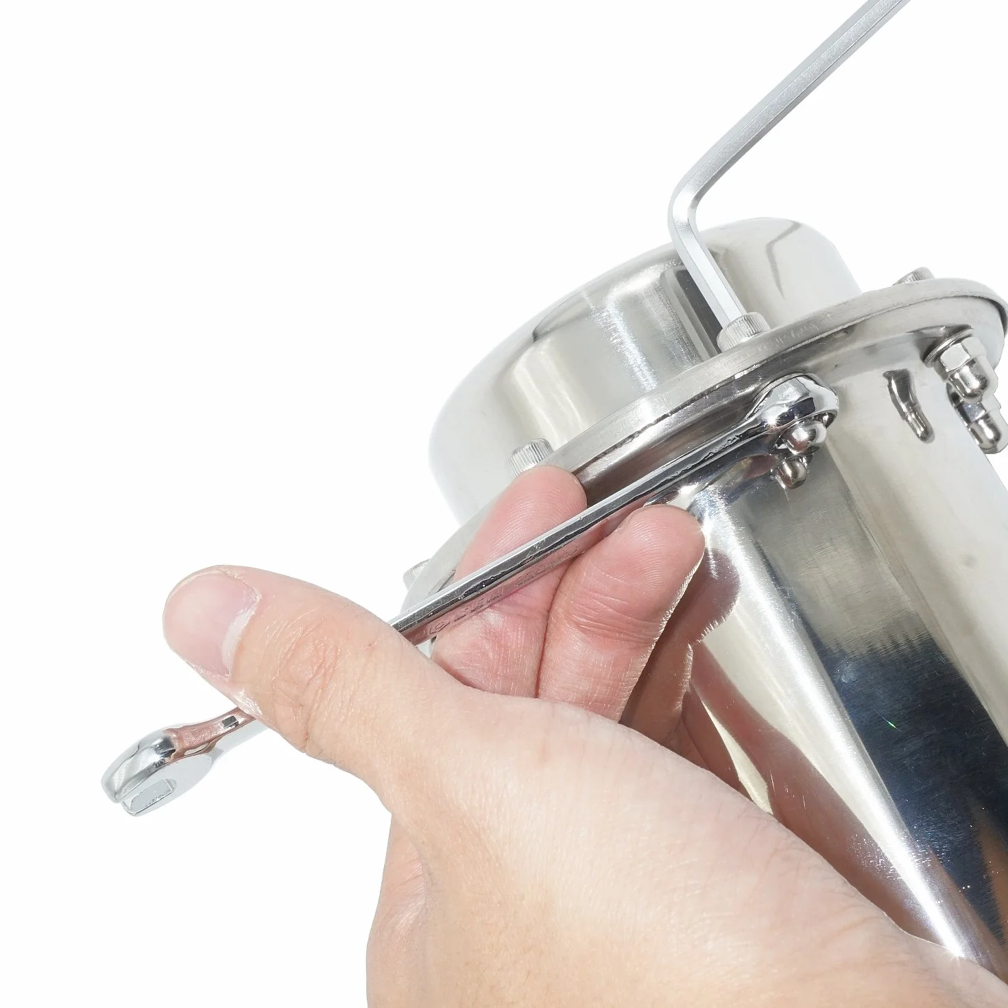 Moumou Time Capsule anticorrosione impermeabile contenitore in acciaio INOX 7.3 Inch