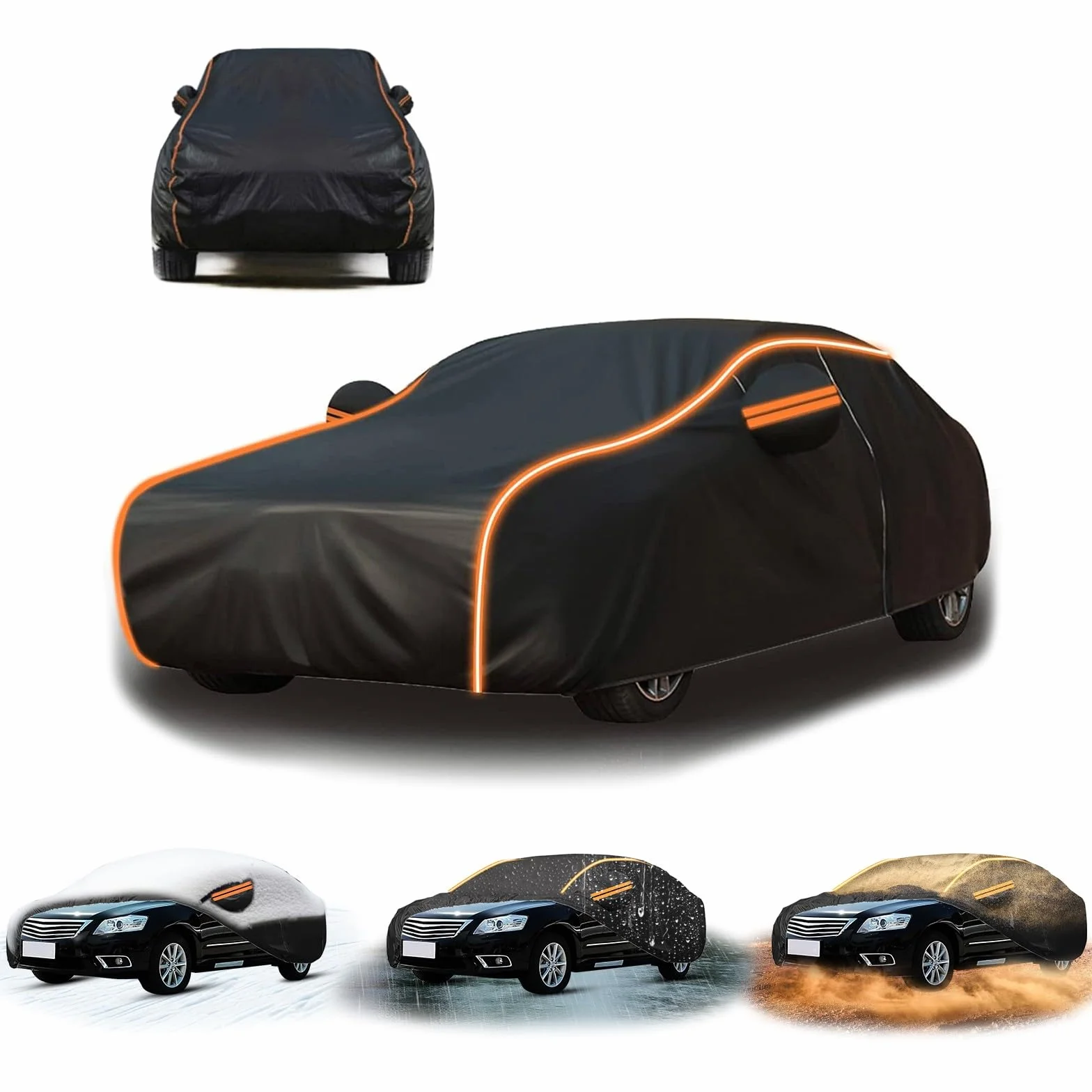 Telo Antigrandine Per Auto per Ford Edge 2015-2019, Telo Copriauto Antigrandine, Copri Auto Anti Grandine, Impermeabile Traspirante, Anti-UV, Protezione Dal Sole E Dalla Polvere yy15