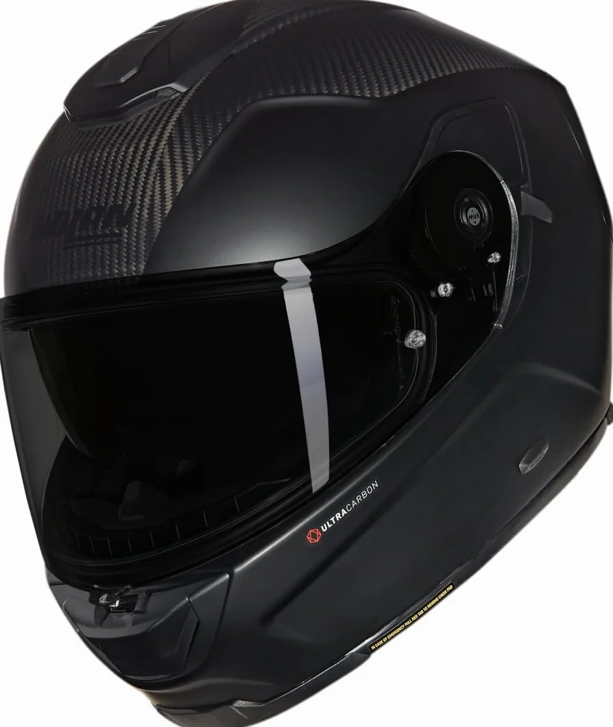 Nolan X-903 Ultra Carbon Triplonero N-Com Casco