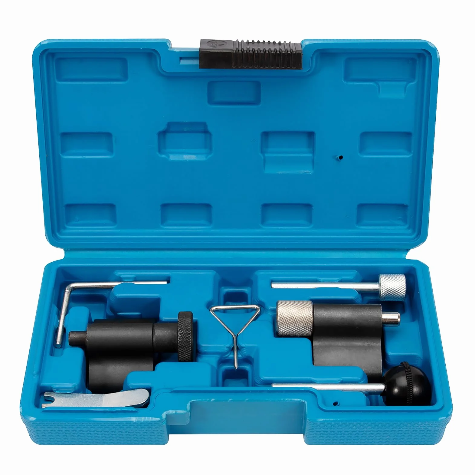 7 Pezzi Kit Messa in Fase per VAG 1.2, 1.4, 1.6, 1.9 et 2.0 SDI/TDI Moteurs per VW/Audi/Ford/Seat/Skoda Set Attrezzi per la Regolazione della Cinghia Dentata Strumento Bloccaggio