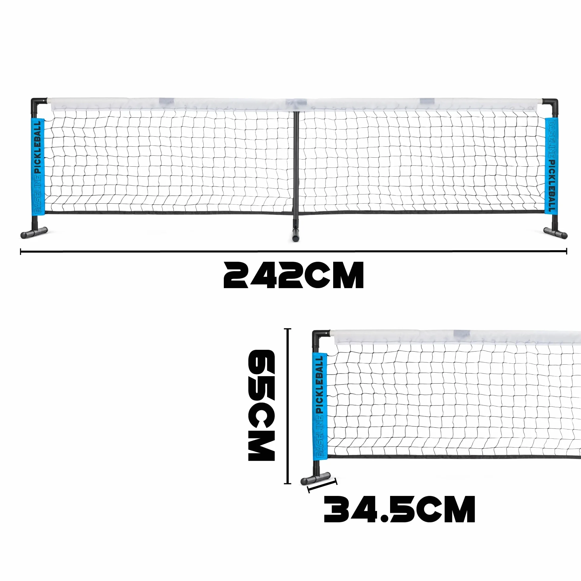 Baseline Pickleball Paddles Set, Premium Wooden Rackets for Indoor & Outdoor