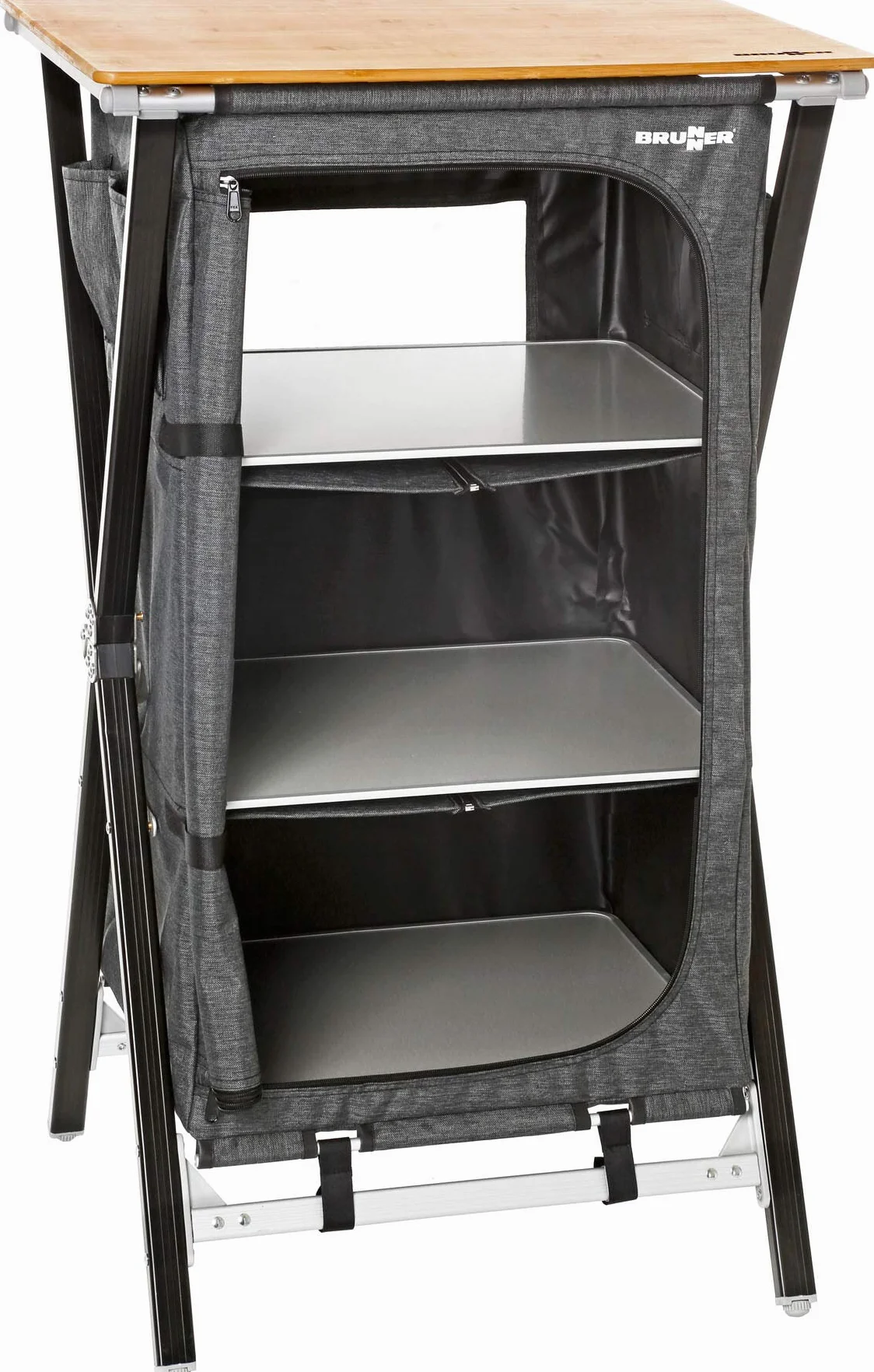 BRUNNER Mercury Cross Square LS congelatore Grigio 2018 faltschrank