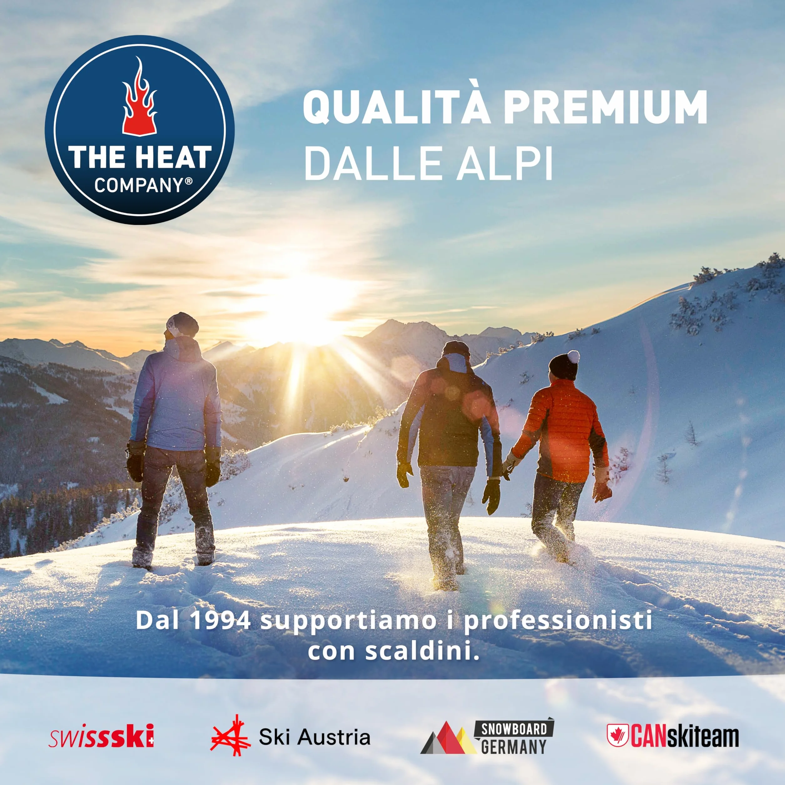 THE HEAT COMPANY Scalda-Suole Extra Caldo Scaldapiedi 8 Ore Piedi Caldi autoriscaldante Puro Naturale