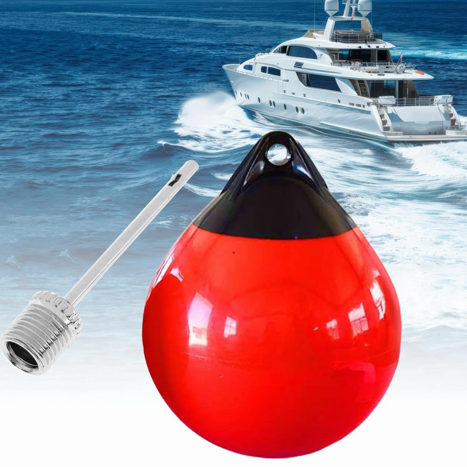Generico Boa da Ormeggio PVC Ancoraggio Galleggiante per Imbarcazioni Yacht Barche