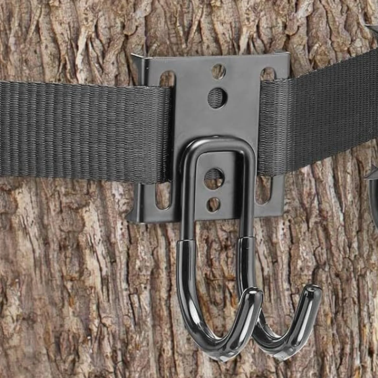 Outdoor Gear Hooks 3X Metal Hunting Hook Tree Bow Holder Stand Accessory for Camping Hiking