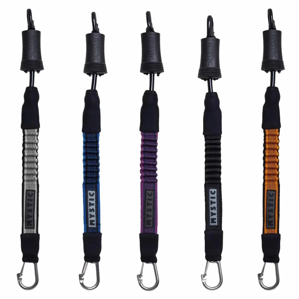 Mystic Kite Safety Leash Short Black/Orange