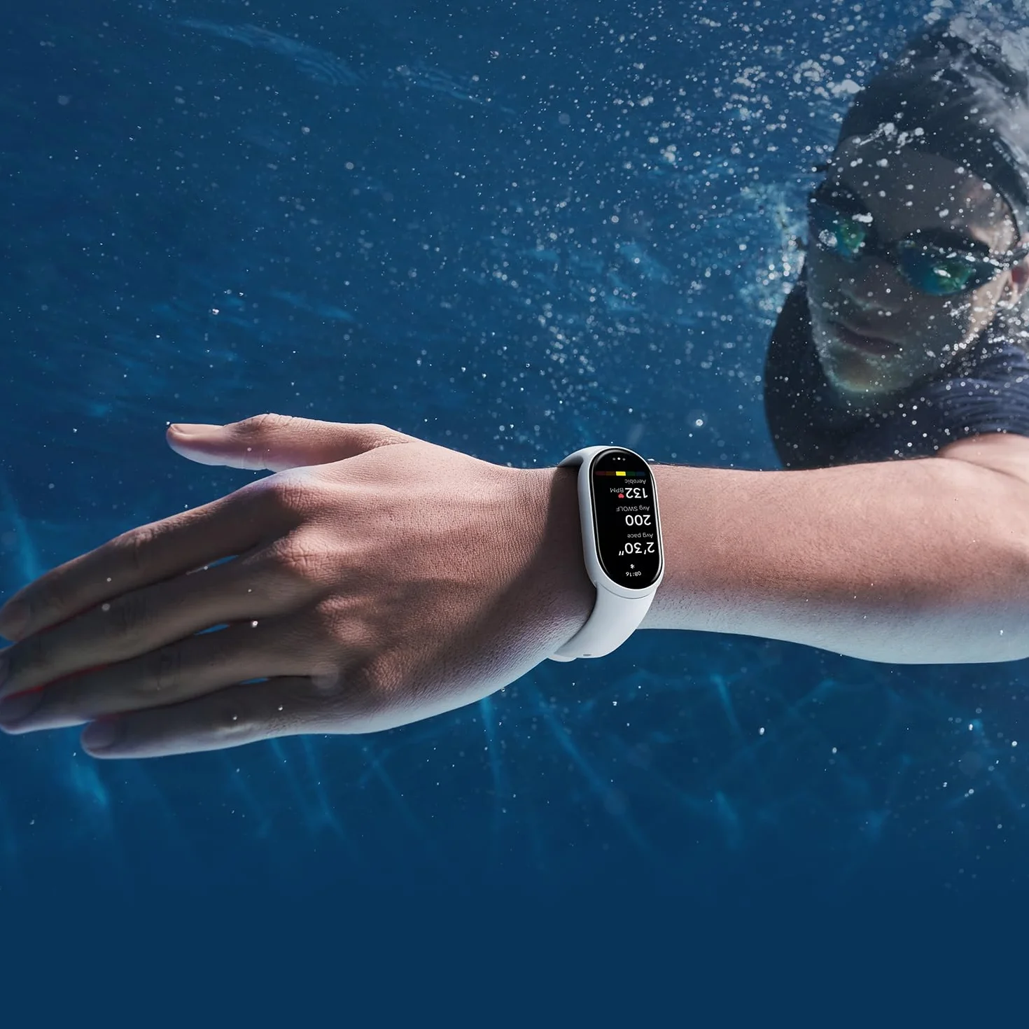 XIAOMI Smart Band 10 Bracciale Fitness, autonomia 21 gg, ricarica rapida, 150+ modalità sportive, monitoraggio sonno, HyperOS 2.0, resistenza 5 ATM, Nero