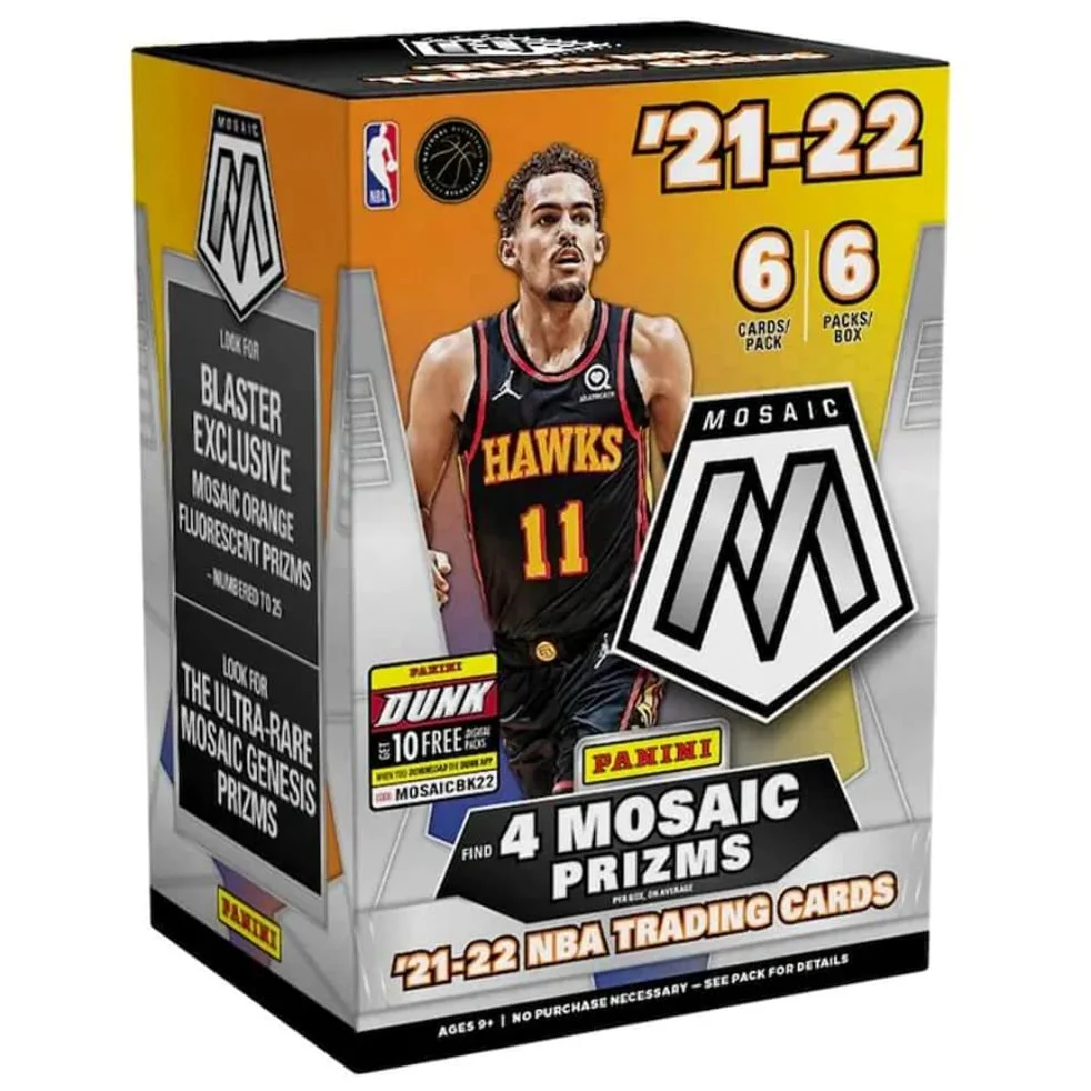 2021/22 Panini Mosaic Pallacanestro NBA Blaster Box