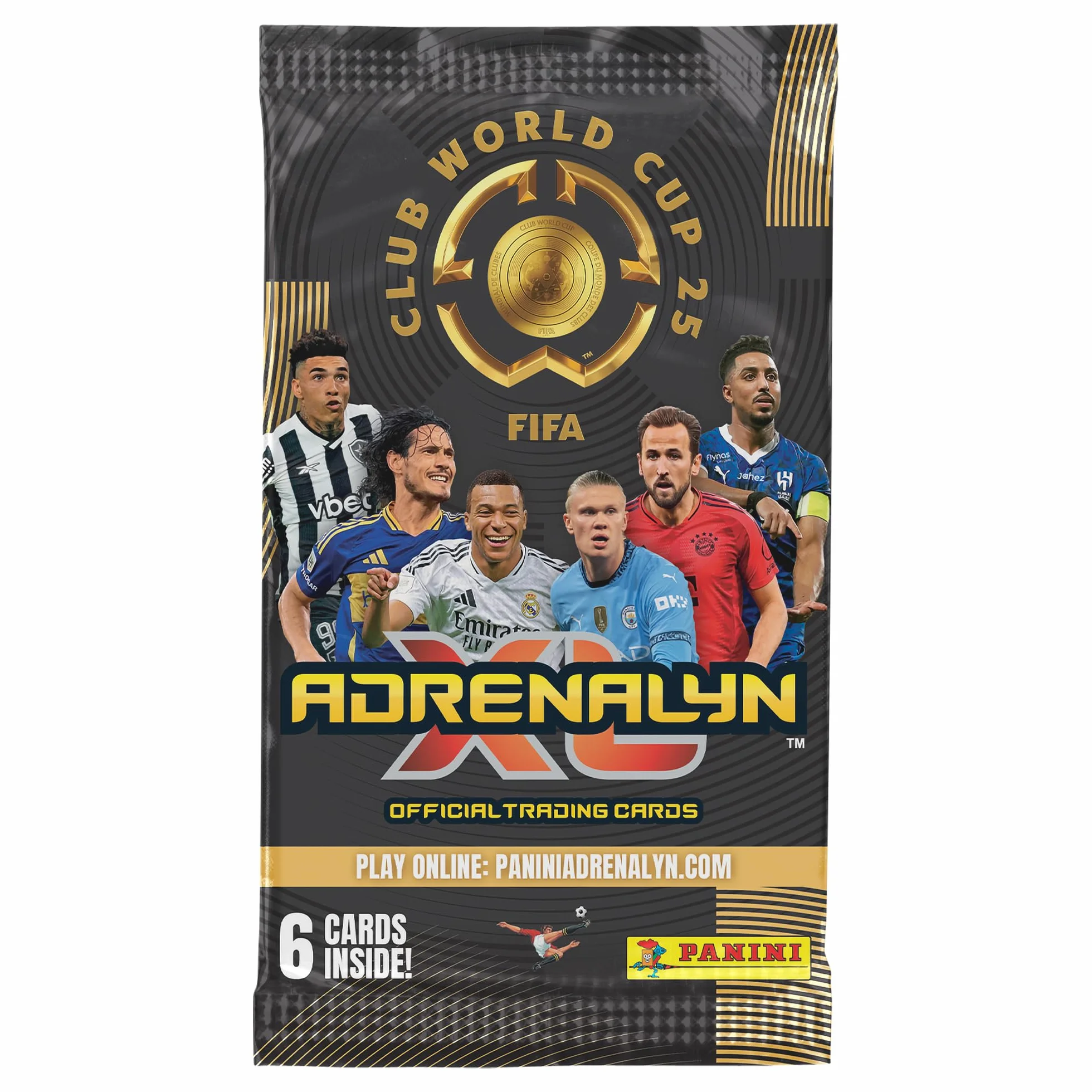 Panini Clubs World Cup 2025 Trading Cards Game Box 24 Packs