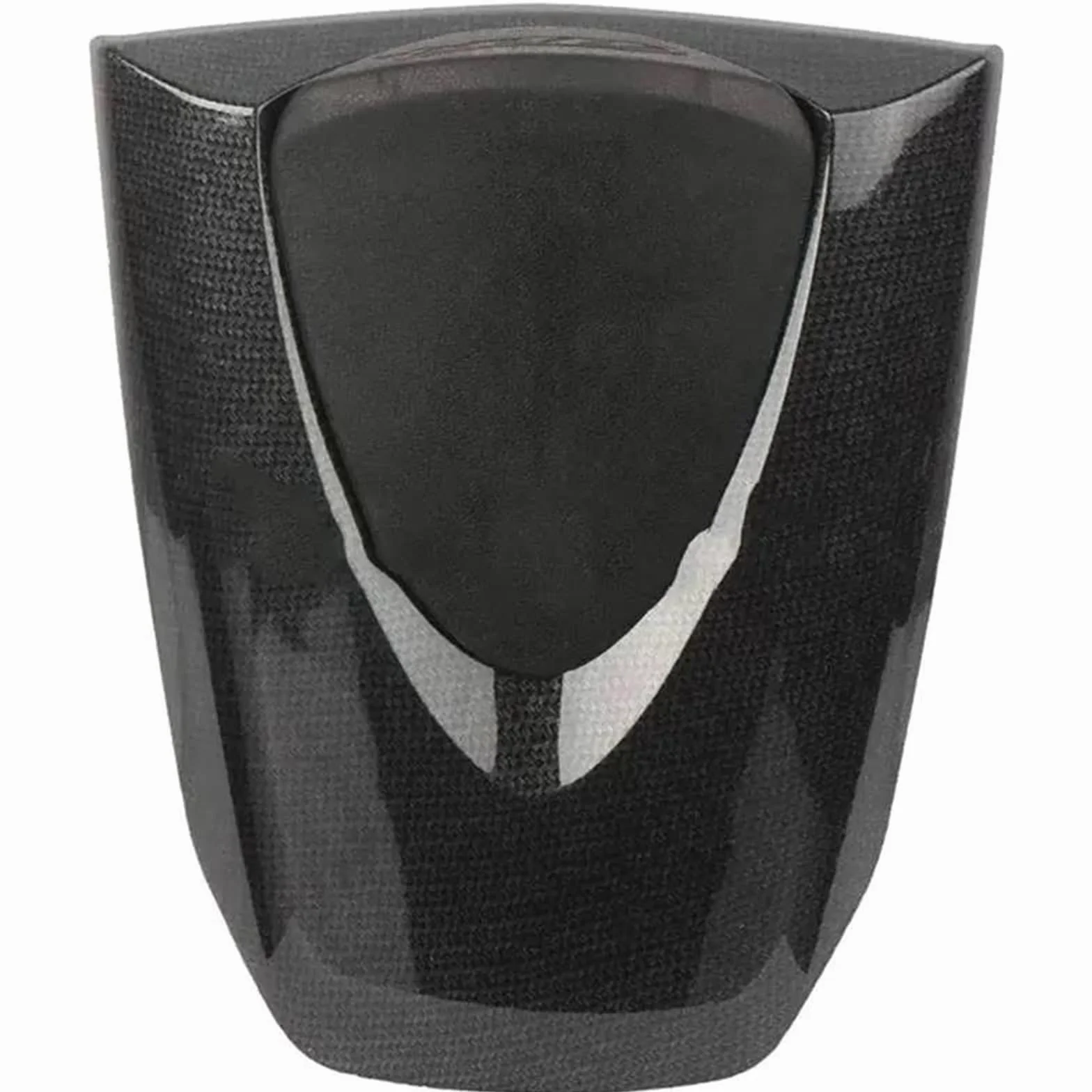 Per CBR600RR F5 2007-2012 Coprisella Passeggero Posteriore Per Moto Motociclette Coprisedile Passeggero Posteriore(Carbon Fiber)