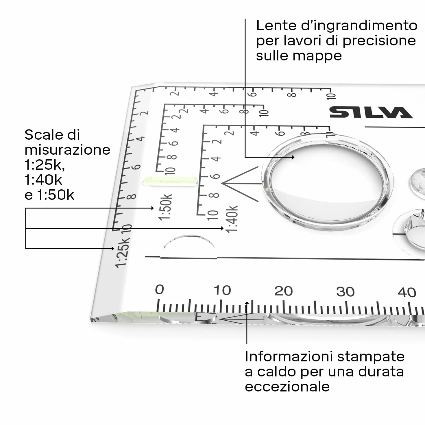 Bussola Silva Outdoor Trekking Expedition 4 Professionale Capsula Rotante Militare Escursionistica