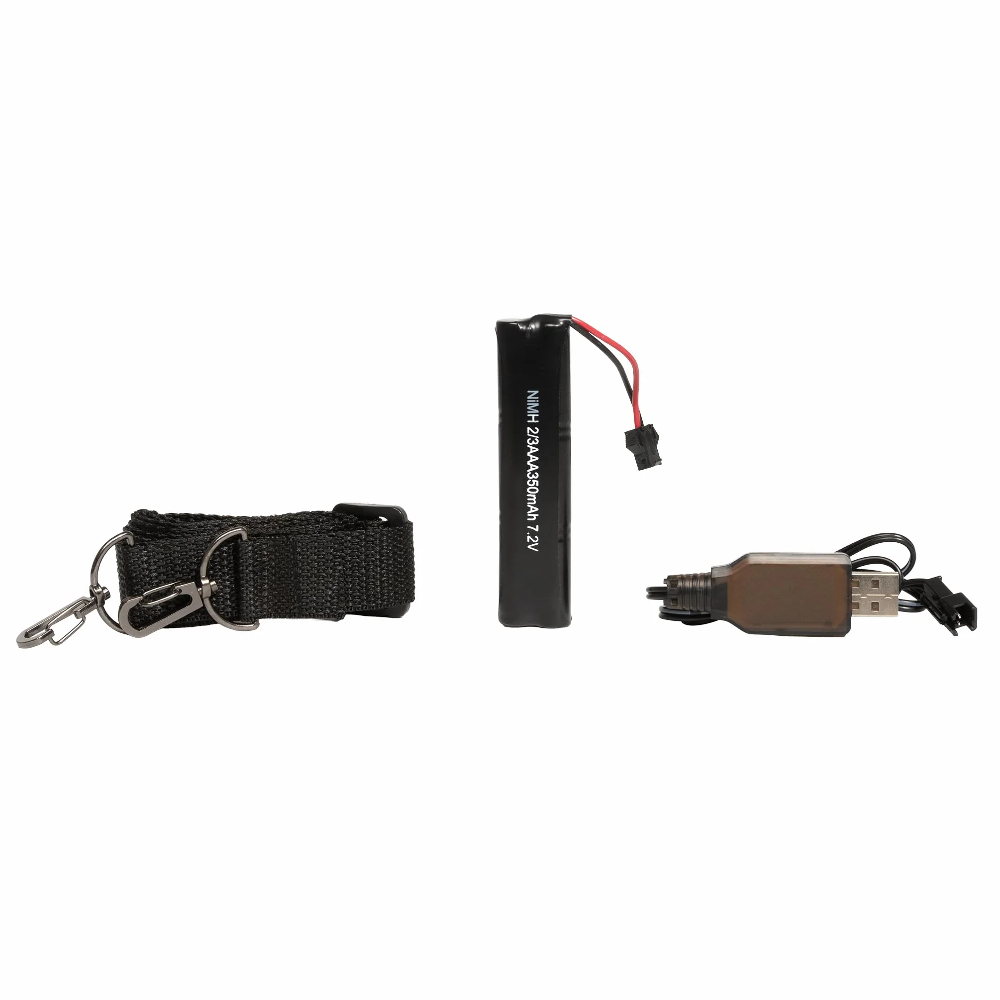 AK 47 softair elettrico stile legno 0,9 JOULE 50 colpi Ni-MH 7,2V 870mm 830g 1000 pallini Nero