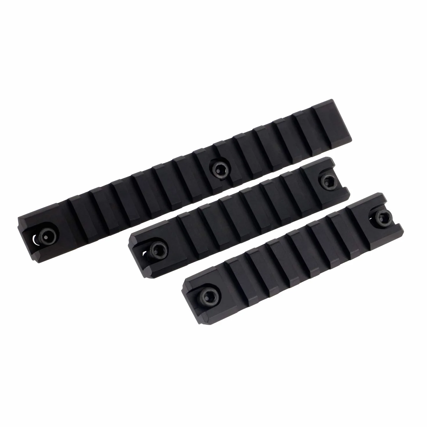 Picatinny Rail G36 20mm Rail Set Militare Alluminio Aerospaziale 3 Pezzi