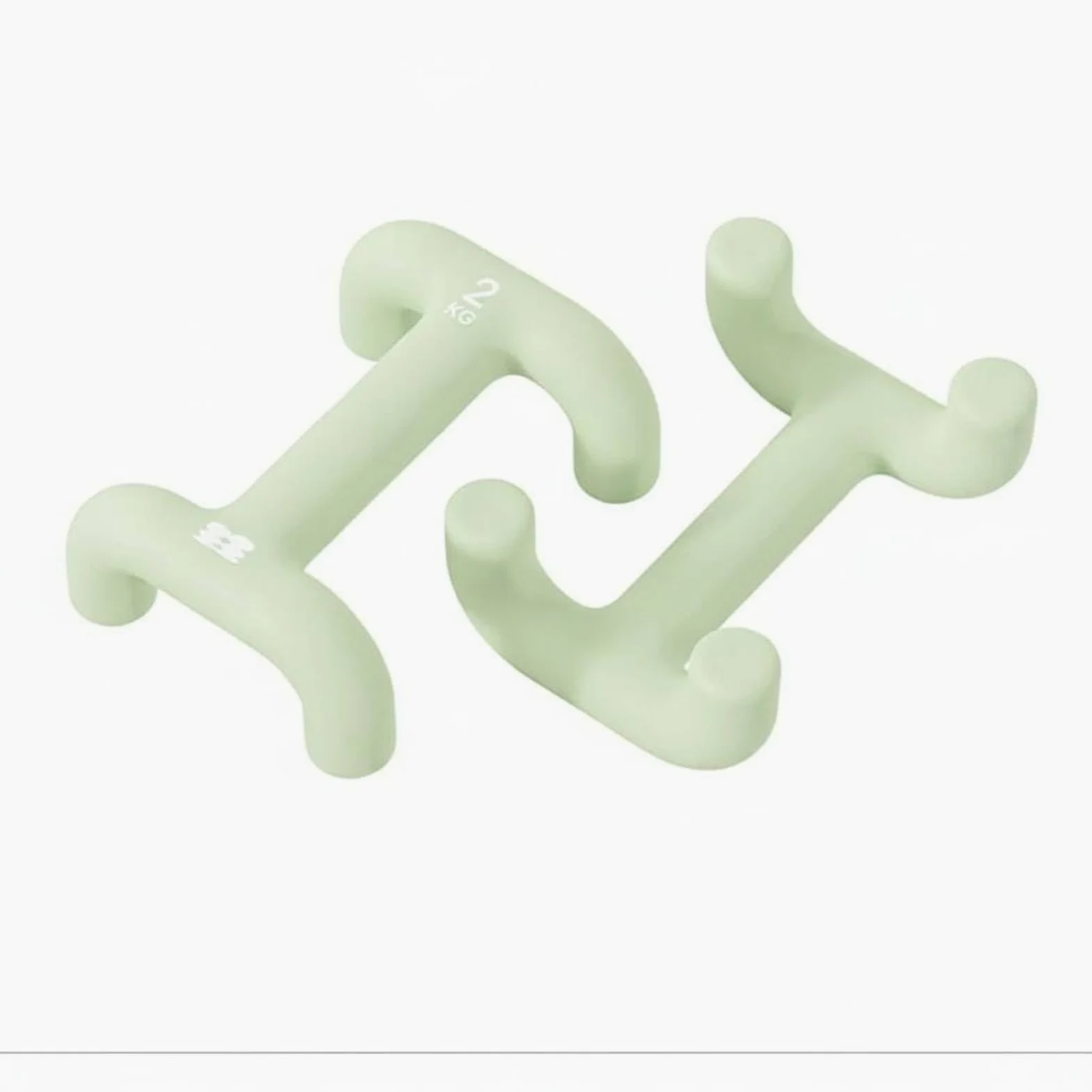 LOVIVER Manubrio Manubrio Pesetto Pesi Attrezzo Allenamento Silicone Ghisa Magnetico Rivestimento Morbido Peso 2kg Adatto per