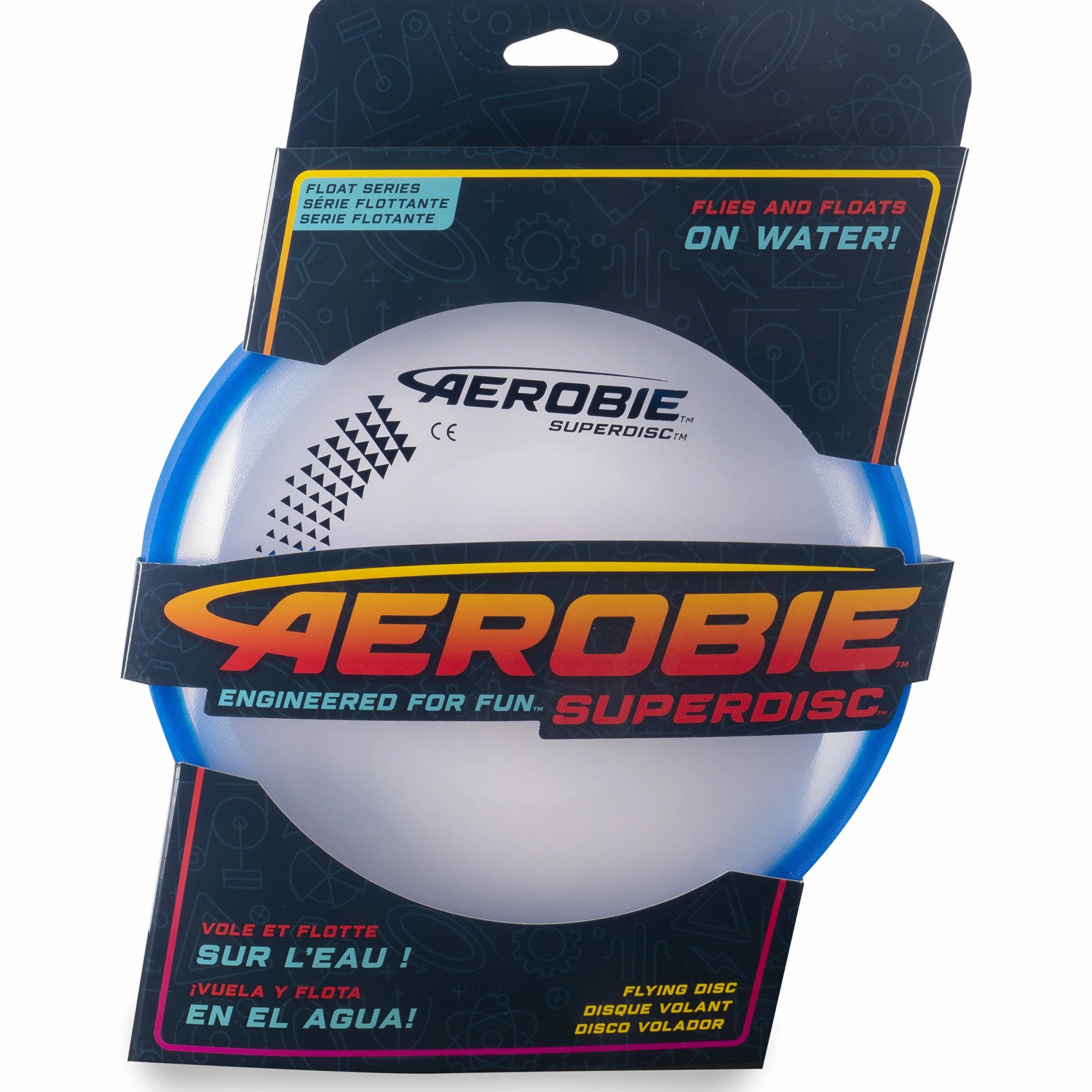 Aerobie Superdisc Frisbee precyzyjny lot, kolory mieszane