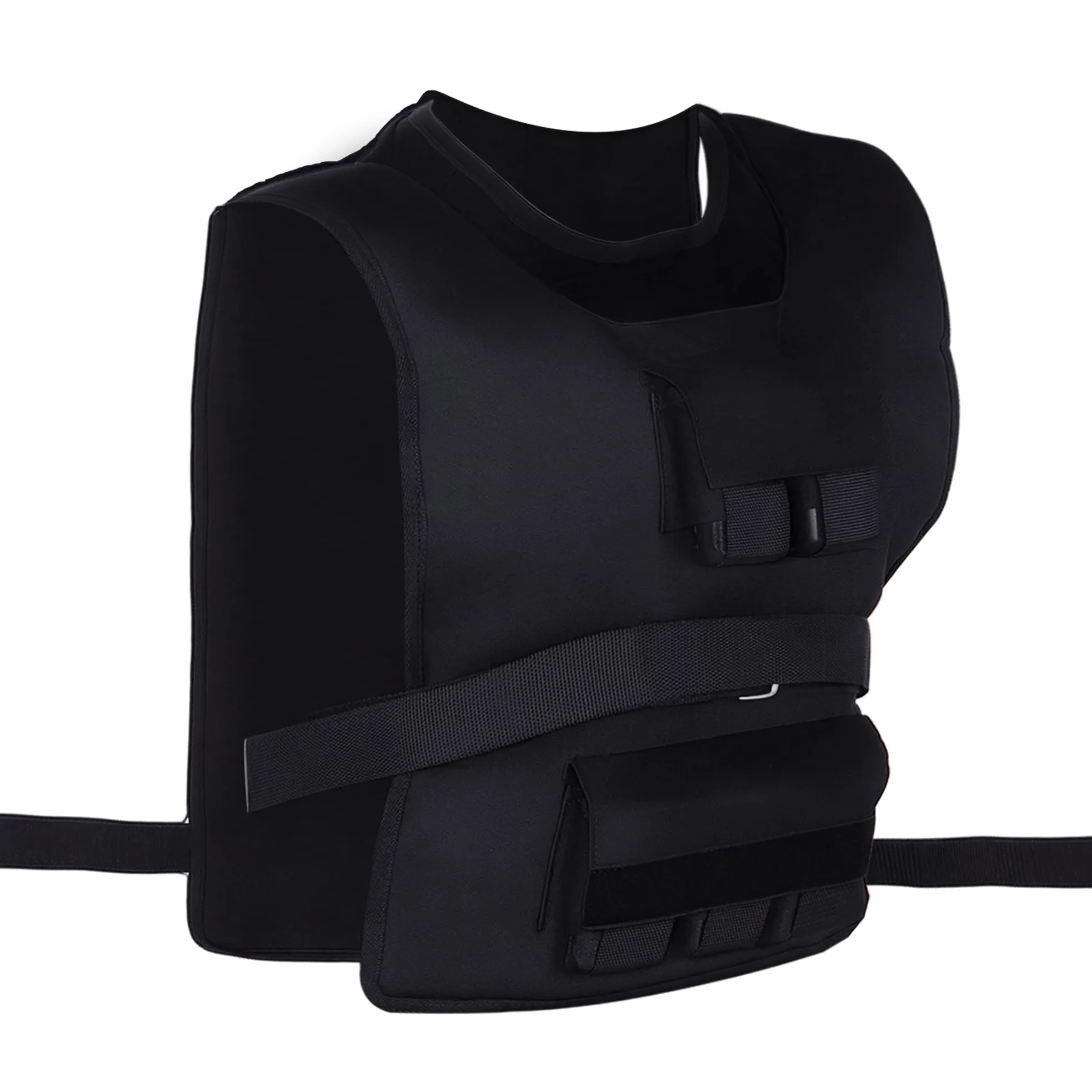 HOMCOM gilet di peso 15 KG / 20 KG / 30 KG gilet di allenamento regolabile con pesi rimovibili gilet da corsa donne uomini per la costruzione muscolare allenamento della forza, corsa, fitness, cross