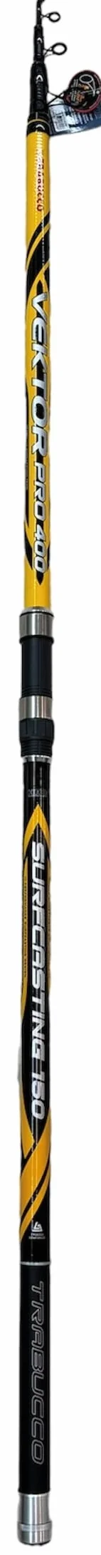Kit surfcasting canna Trabucco vektor 4,00 mt 150gr + mulinello trabucco sonic 8000