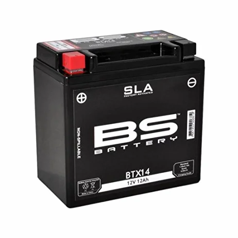 Batteria BS BTX14 SLA attivata fabbrica 321060