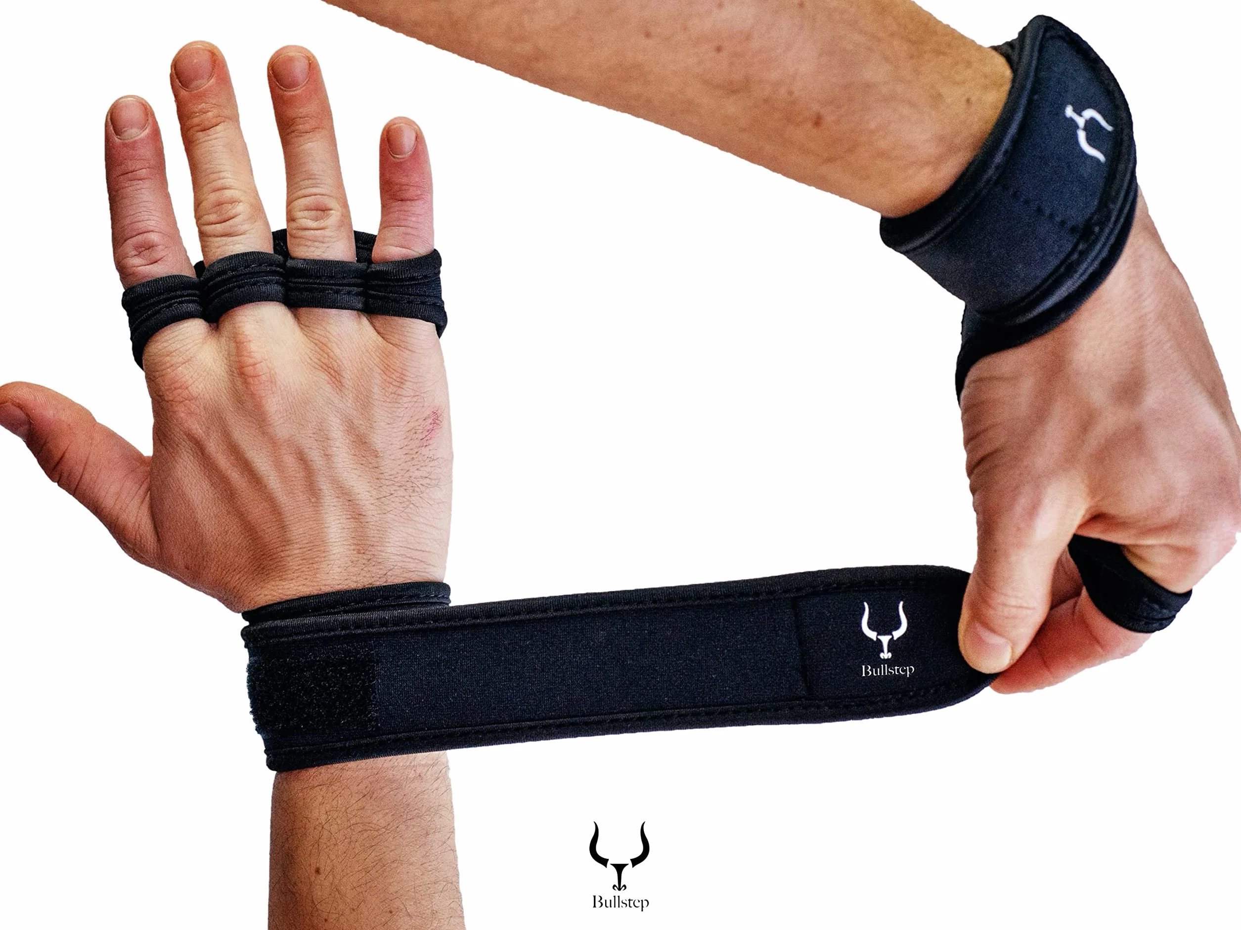 Guanti Palestra Uomo Donna Antiscivolo Traspiranti con Polsiere Crossfit Bodybuilding Grip Gym Gloves