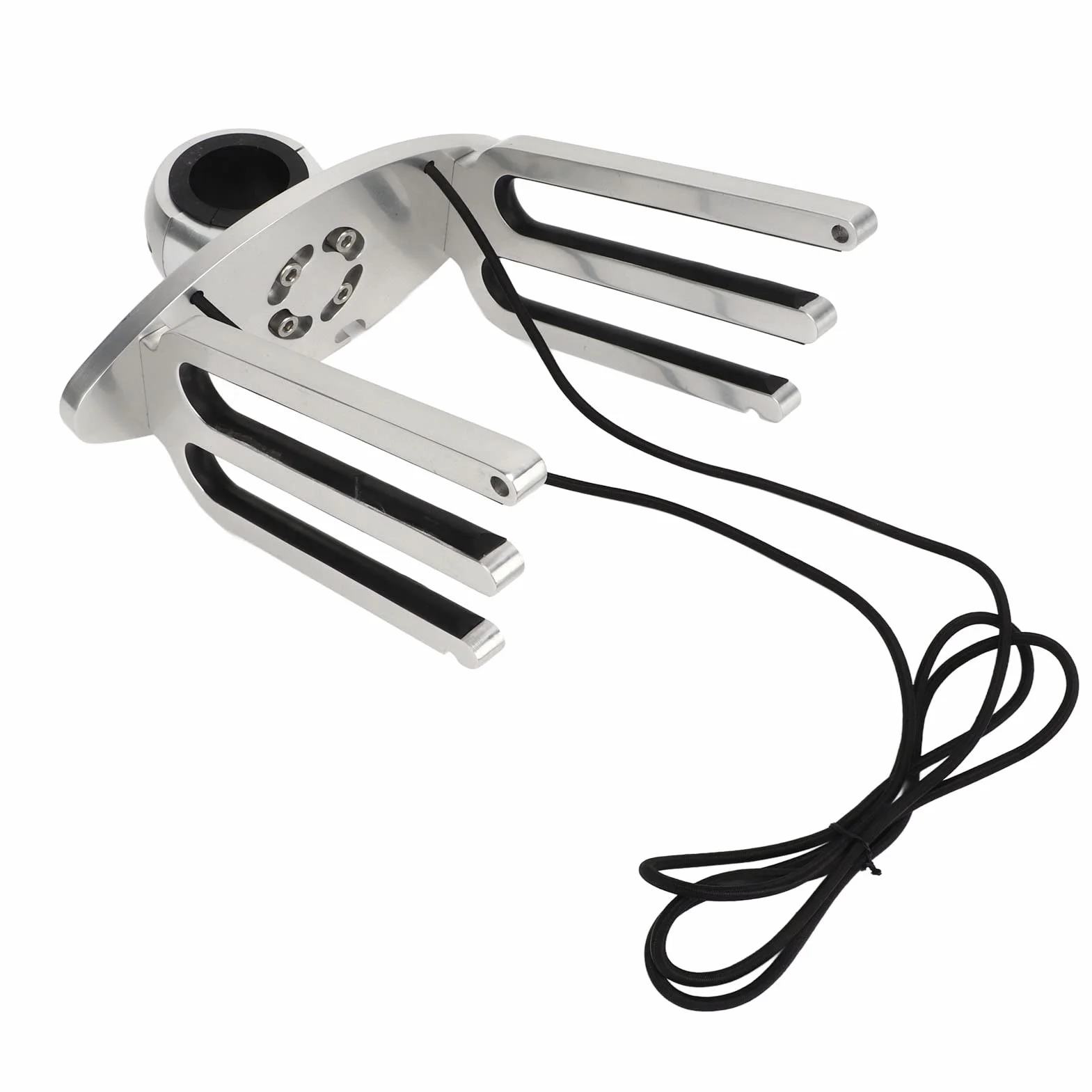 Aramox Wakeboard Rack Staffa di Supporto per Torre Regolabile in Alluminio Lucidato per Tubo da 1,89-2,48 Pollici