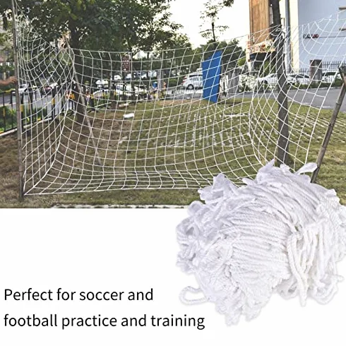 Rete da Calcio in Fibra di Polipropilene 4x2 + 3x2 m - Attrezzatura per Allenamento Sport