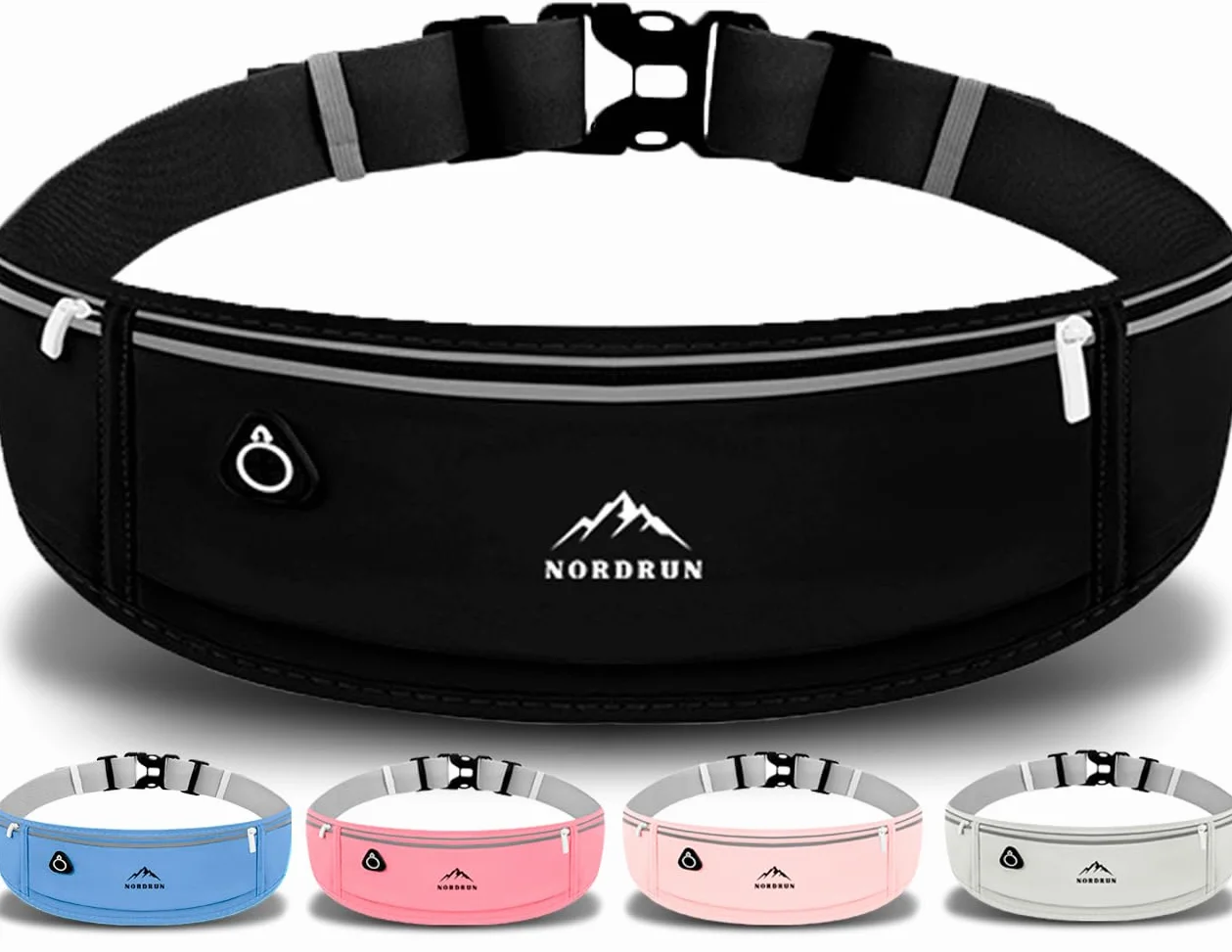 Marsupio Running Impermeabile Uomo Donna per Corsa Sport Trekking Fitness Jogging Cintura Palestra per Cellulare
