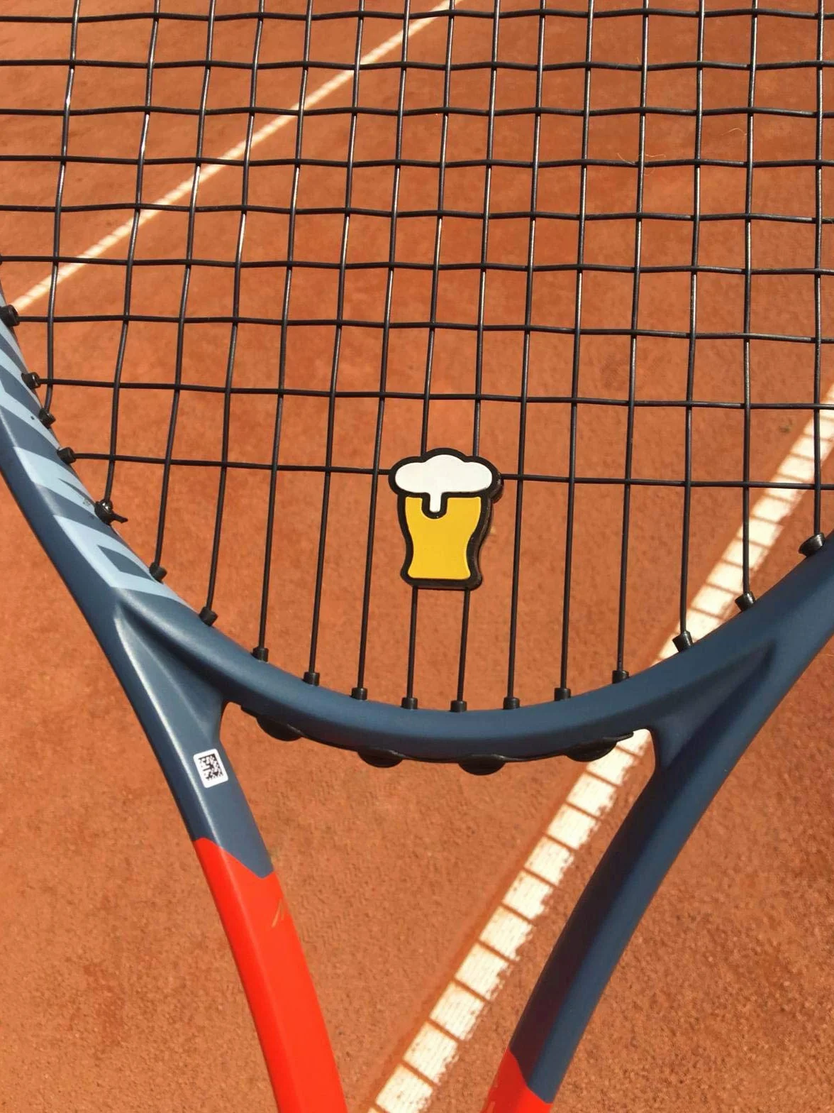 Ammortizzatori da tennis Set di 2 - Birra, Pizza, Hamburger, Ciambella