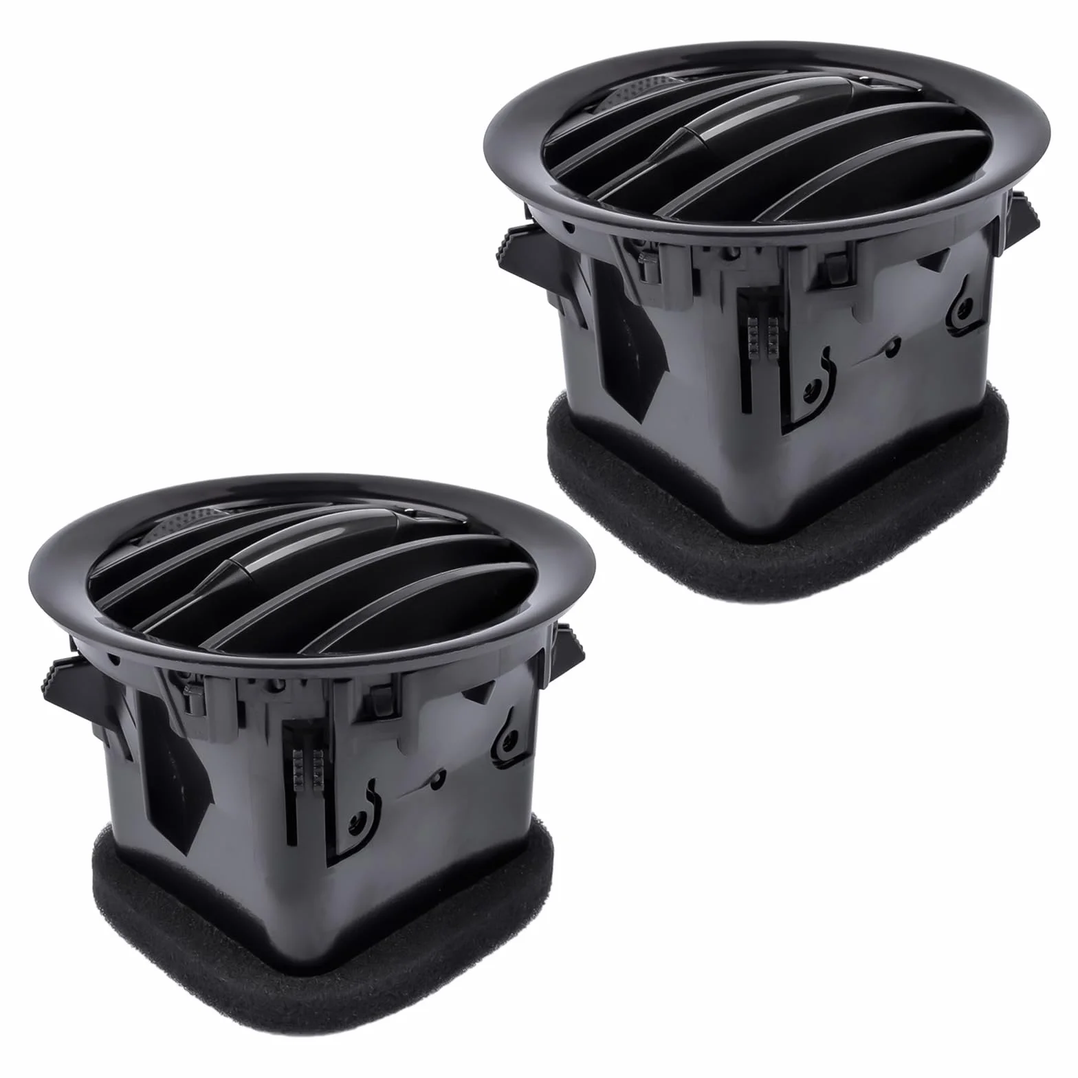 Bisenya 2 bocchetta d'aria bocchetta di ventilazione compatibile con Adam 2013 Corsa D 2007-2015 13180765 13180868 13363313