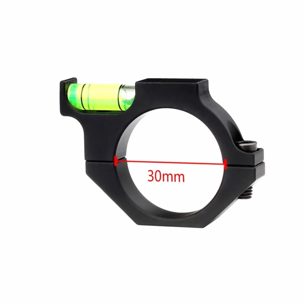 Aluminium Scope Bubble Level 1" 30mm Picatinny Rail Rifle Adapter