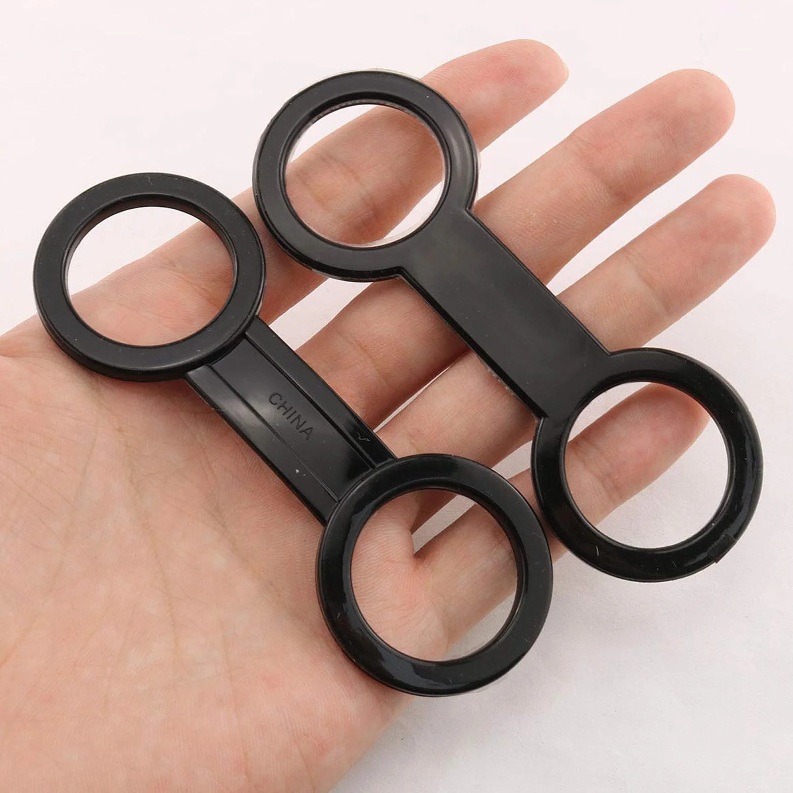 Silicone Snorkel Strap Keeper Clip Diving Accessories 4-Pack