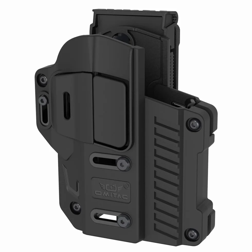 Fondina tattica universale girevole 360° OWB per pistole compatte e full size