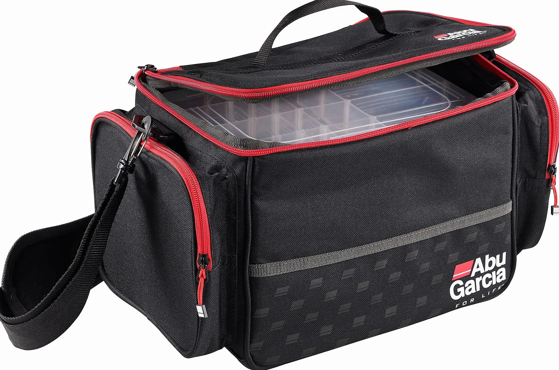 Abu Garcia Shoulder Bag Nero Grigio Rosso